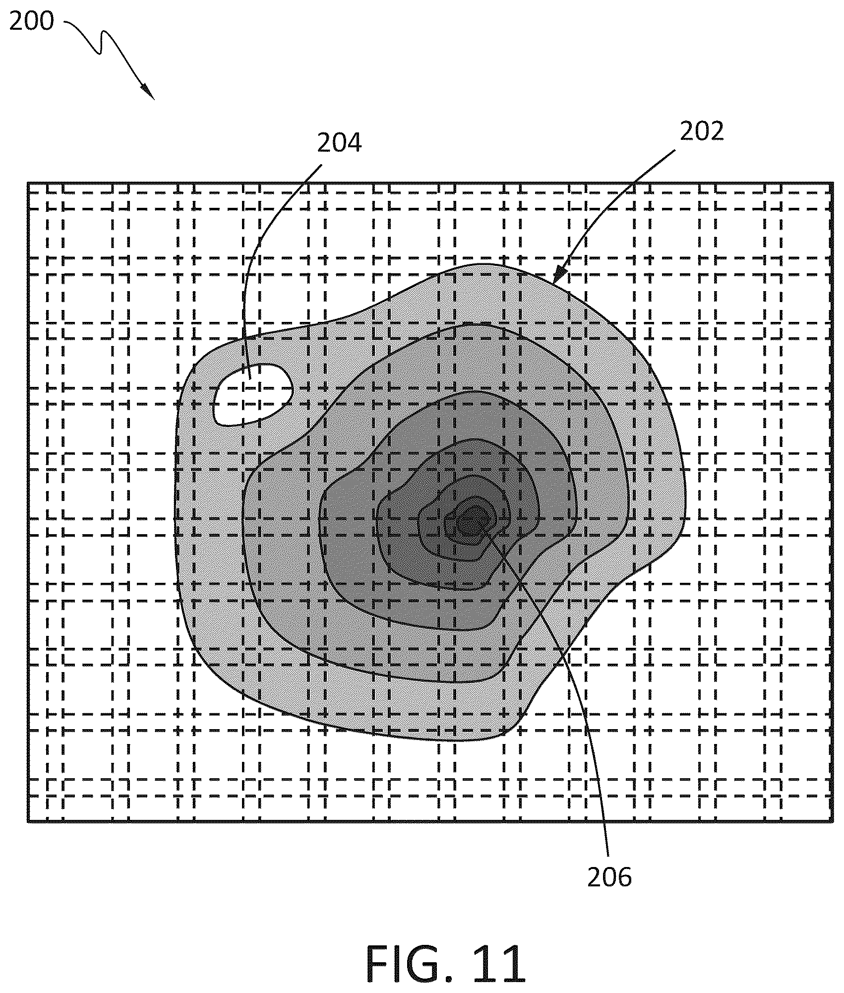 Patent US12098975 Figure 10 – Methods, systems, and apparatuses for non-destructively inspecting, detecting, and measuring structural component internal deformation and strain by correlating density variations of induced material density patterns