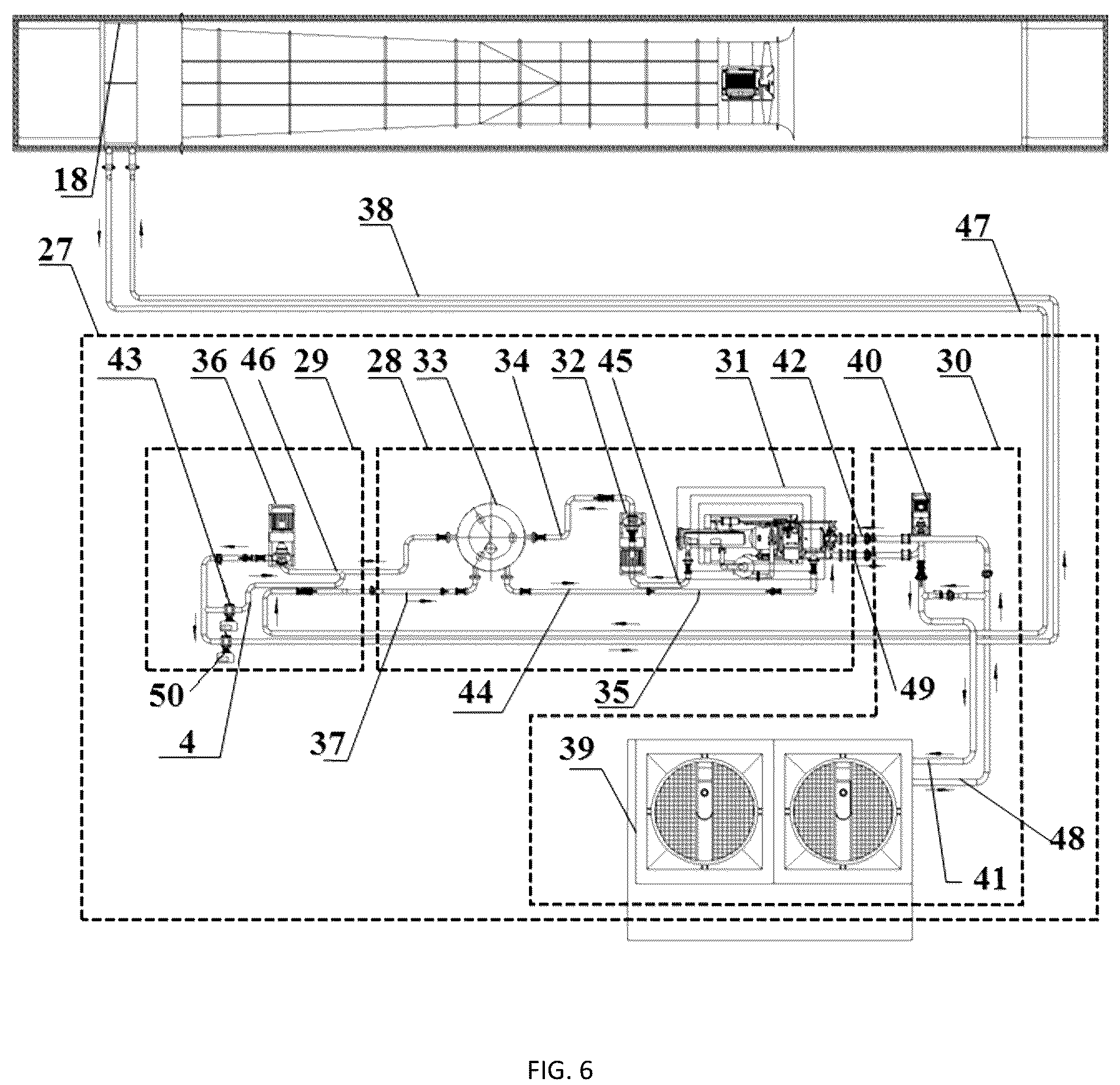 Patent US12098977 Figure 4 – Large-scale low-temperature controllable atmospheric boundary layer test system for wind and snow simulation