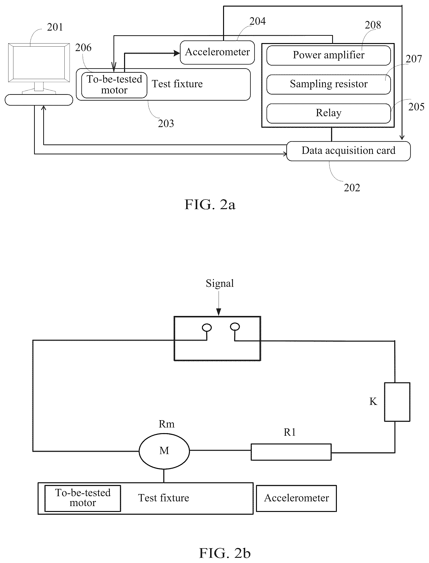 Patent US12098978 Figure 2 – Method and system for measuring motor damping