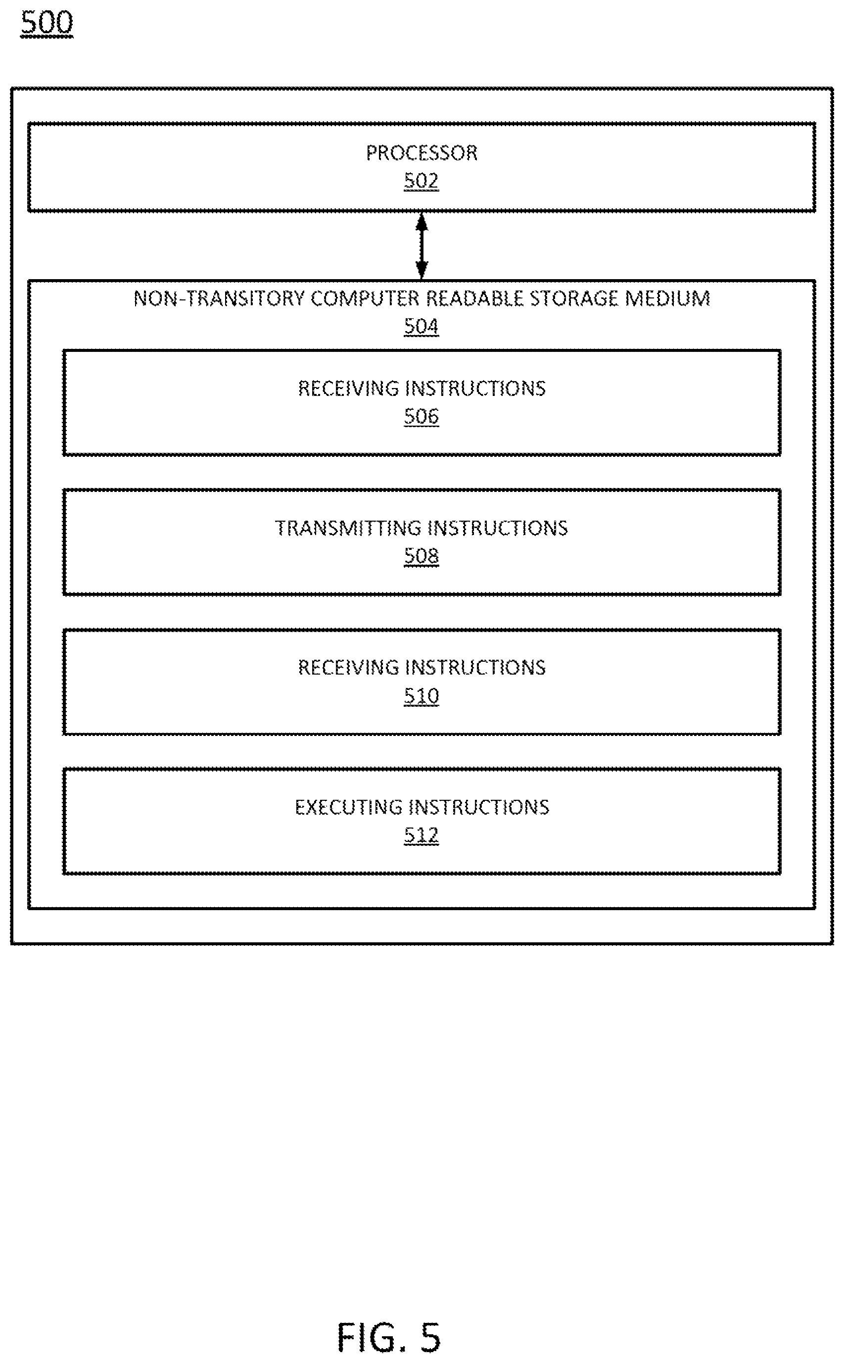 Patent US12098979 Figure 5 – Communication interface device for wireless door controllers