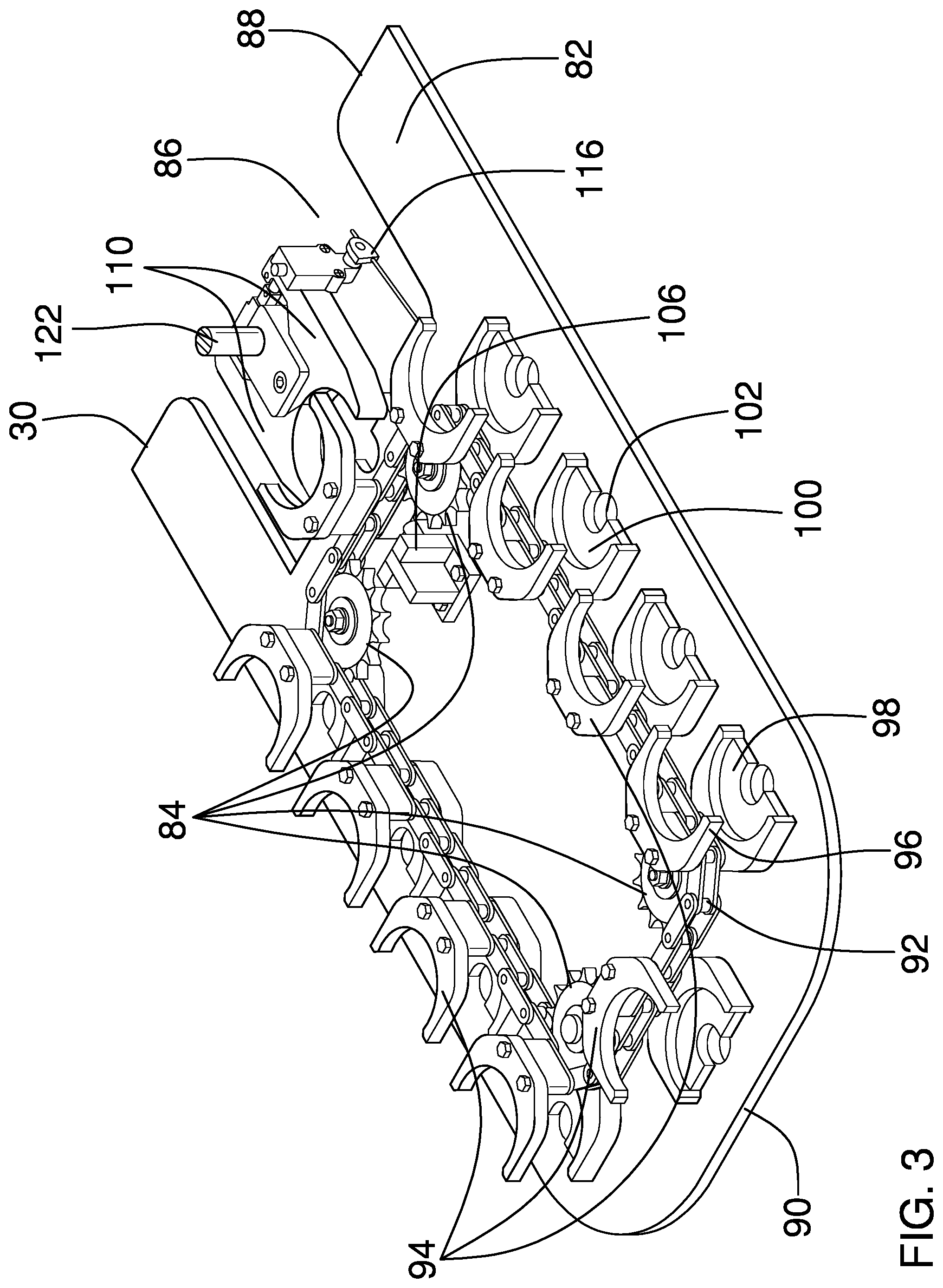 Patent US12098981 Figure 3 – Robotic soil sampling assembly