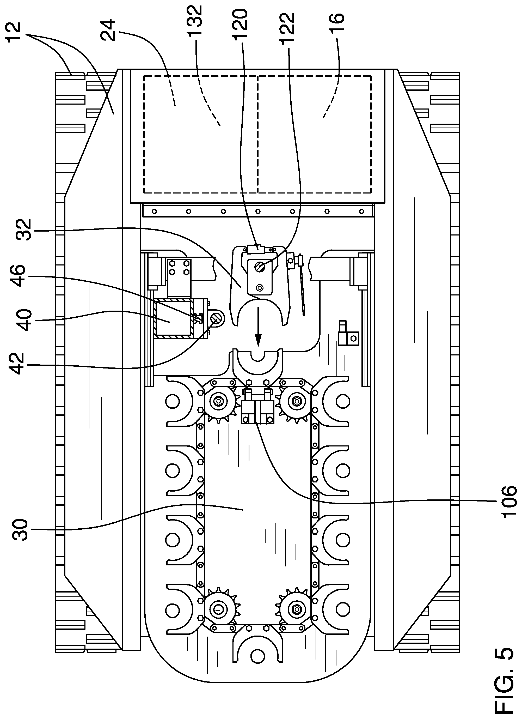 Patent US12098981 Figure 5 – Robotic soil sampling assembly
