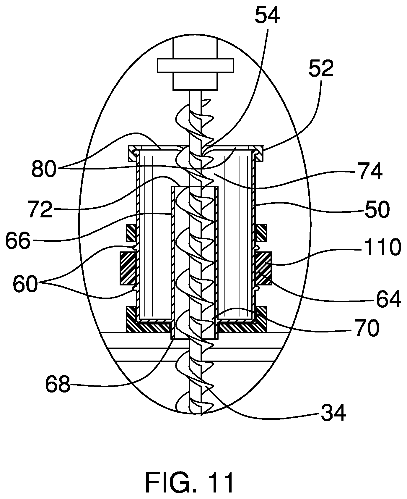 Patent US12098981 Figure 11 – Robotic soil sampling assembly