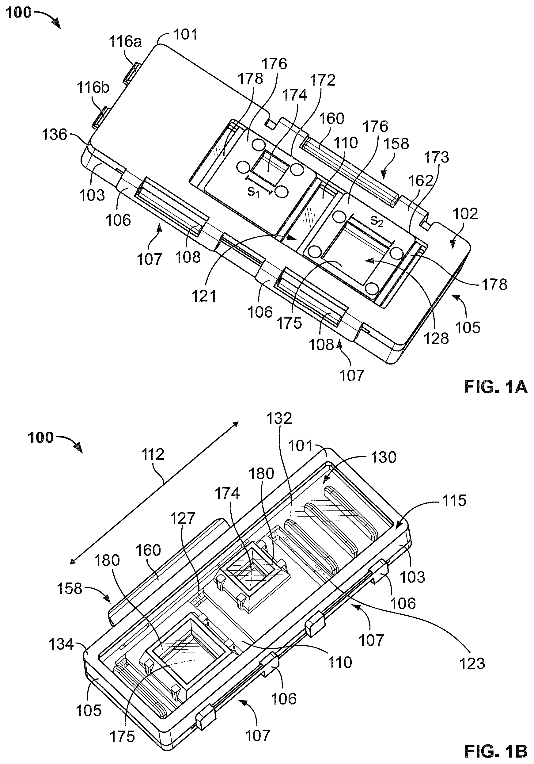 Patent US12098985 — Modular assay support devices — Figure 1