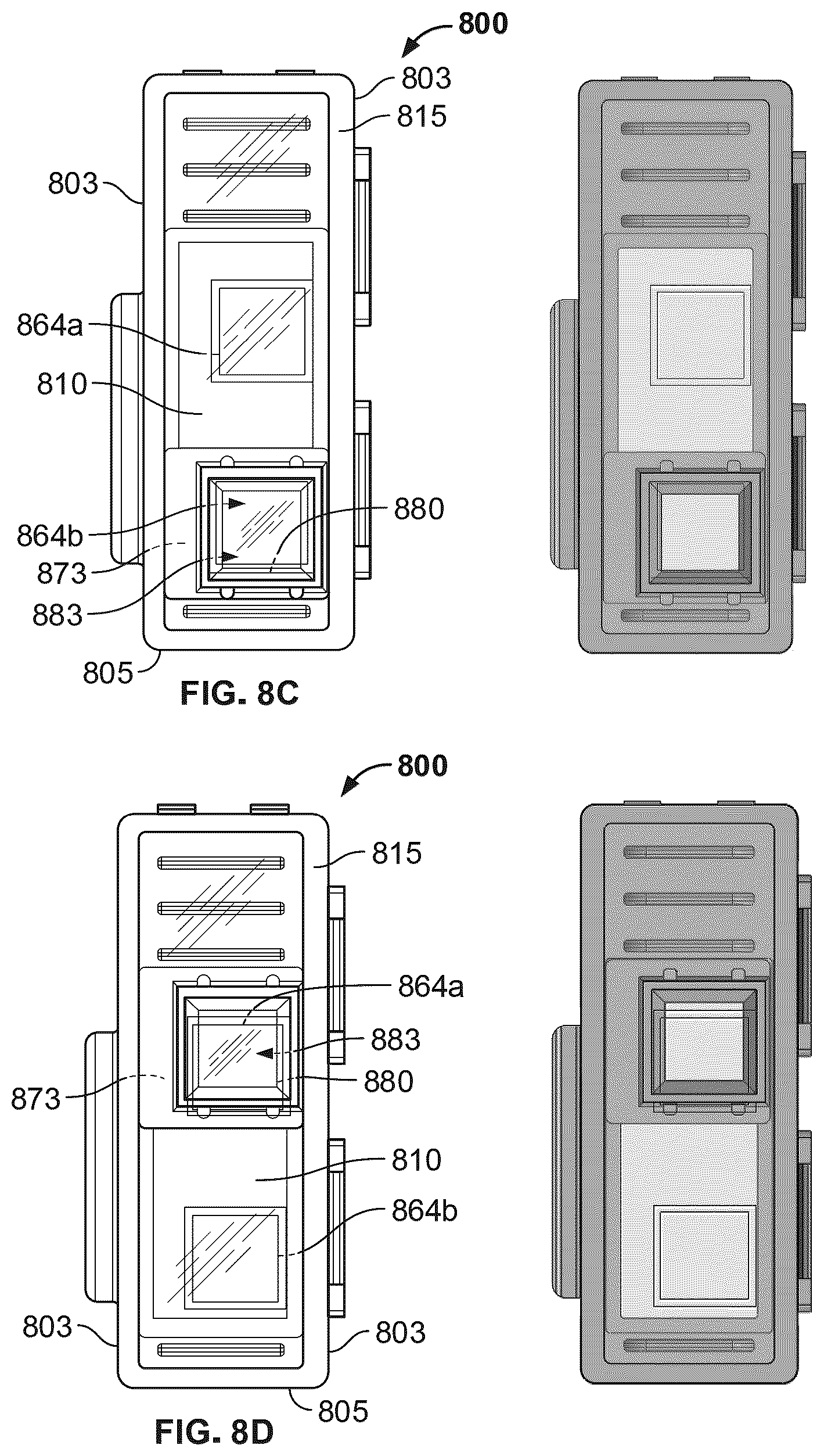Patent US12098985 Figure 8 – Modular assay support devices