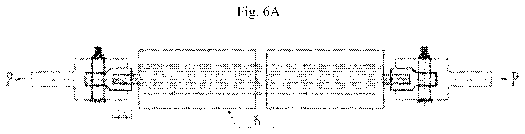 Patent US12098997 Figure 8 – Frame and testing system for fiber reinforced polymer bond testing