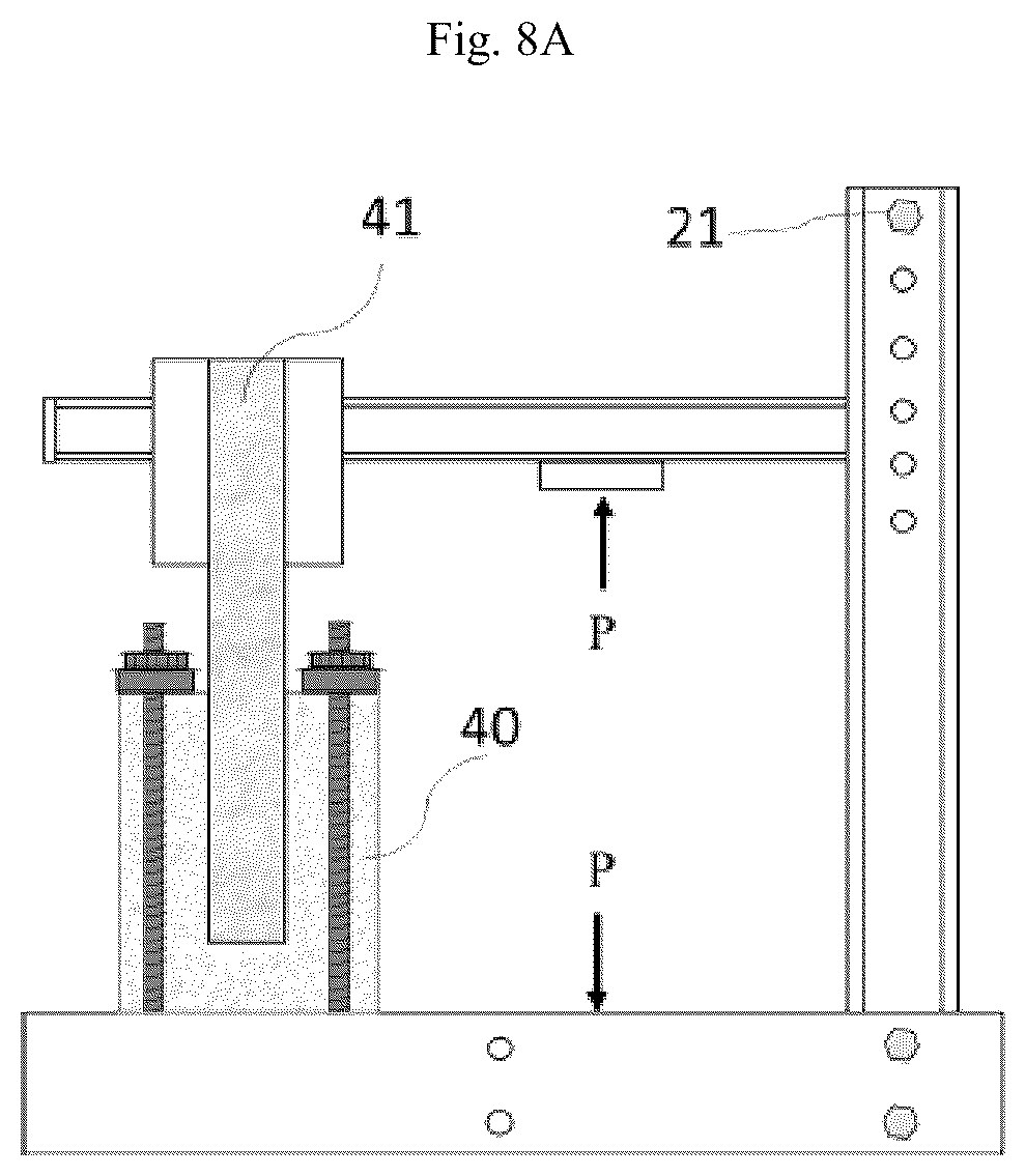 Patent US12098997 Figure 13 – Frame and testing system for fiber reinforced polymer bond testing
