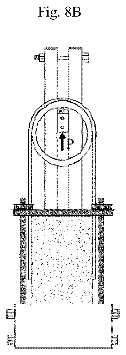 Patent US12098997 Figure 14 – Frame and testing system for fiber reinforced polymer bond testing