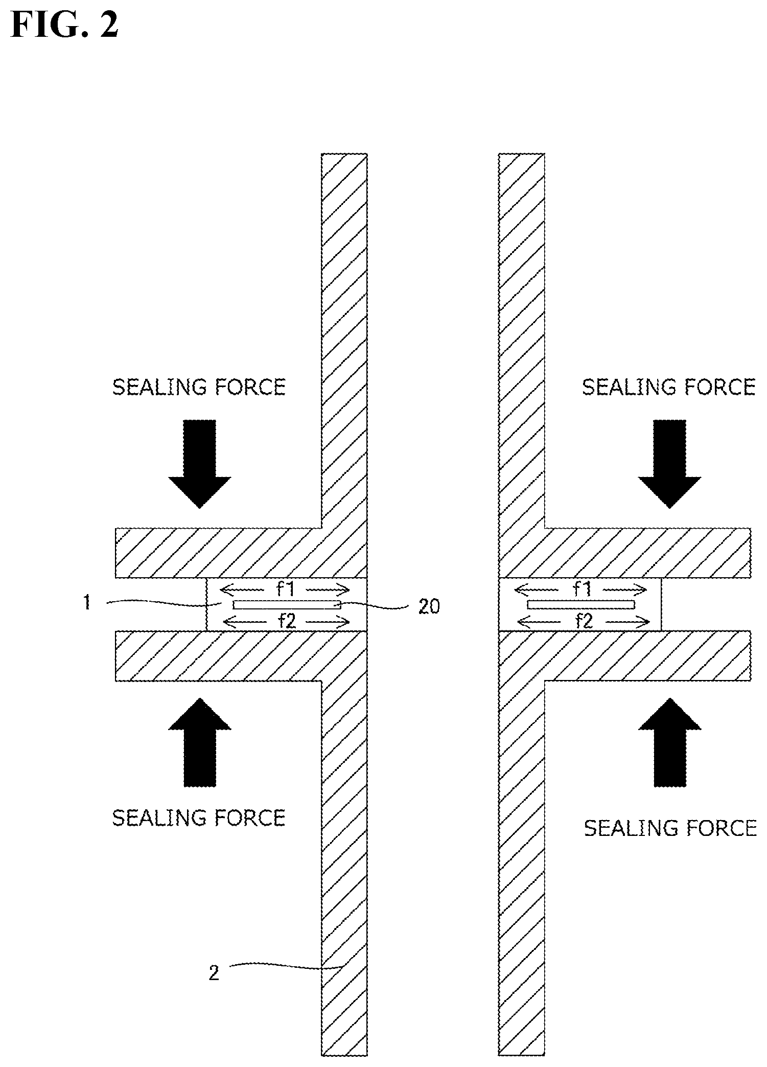 Patent US12098998 Figure 2 – Seal material for analyzer, and flow cell, detector, and analyzer using the same