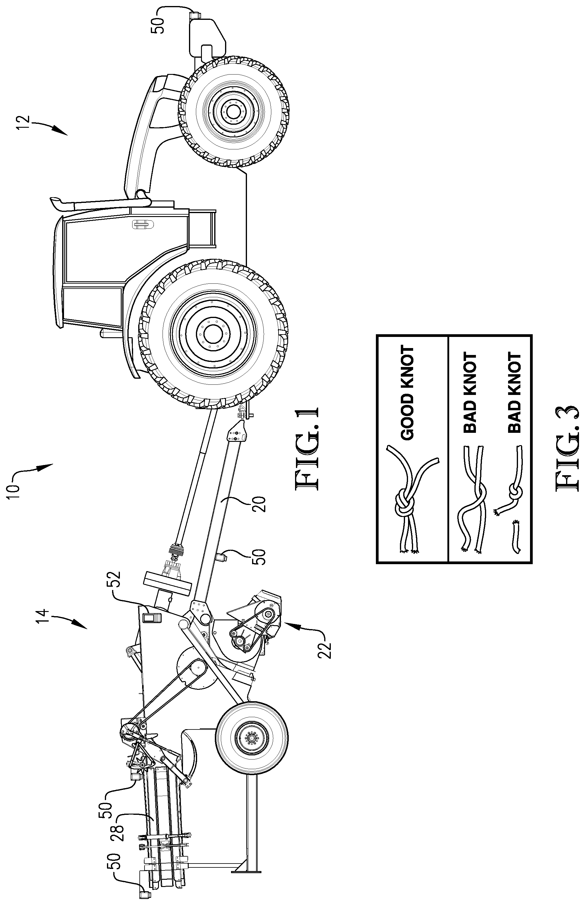 Patent US12099001 Figure 1 – Systems and methods for monitoring bale composition