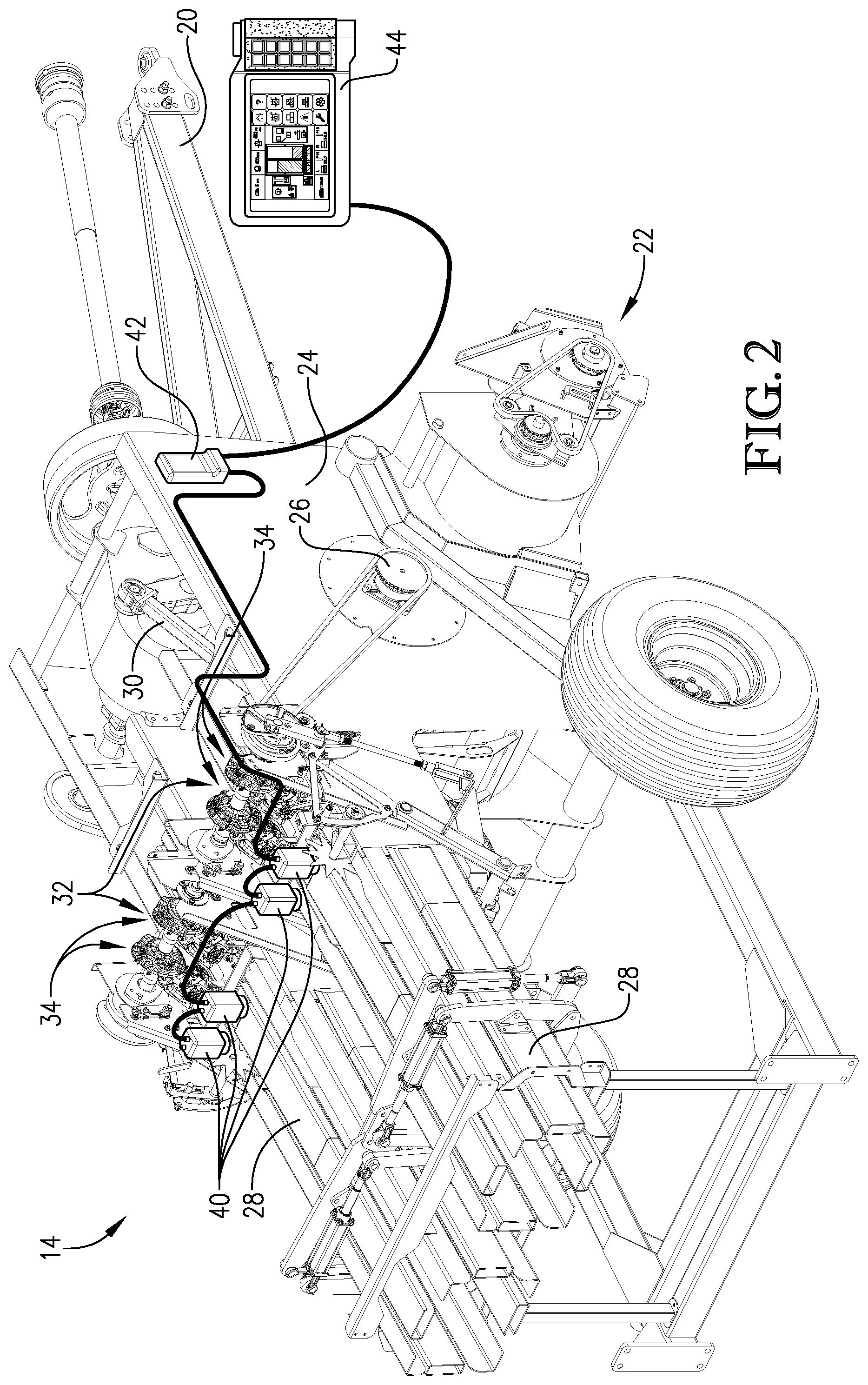 Patent US12099001 Figure 2 – Systems and methods for monitoring bale composition