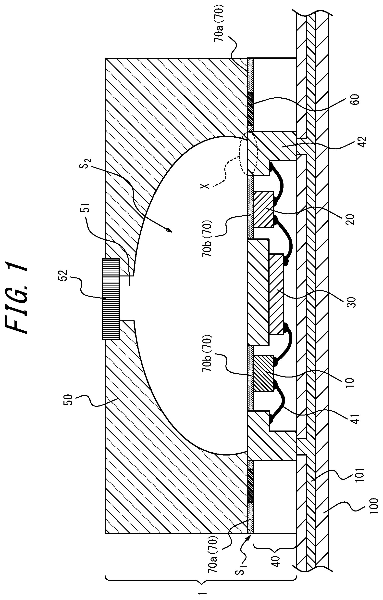Patent US12099004 Figure 1 – Gas detection device