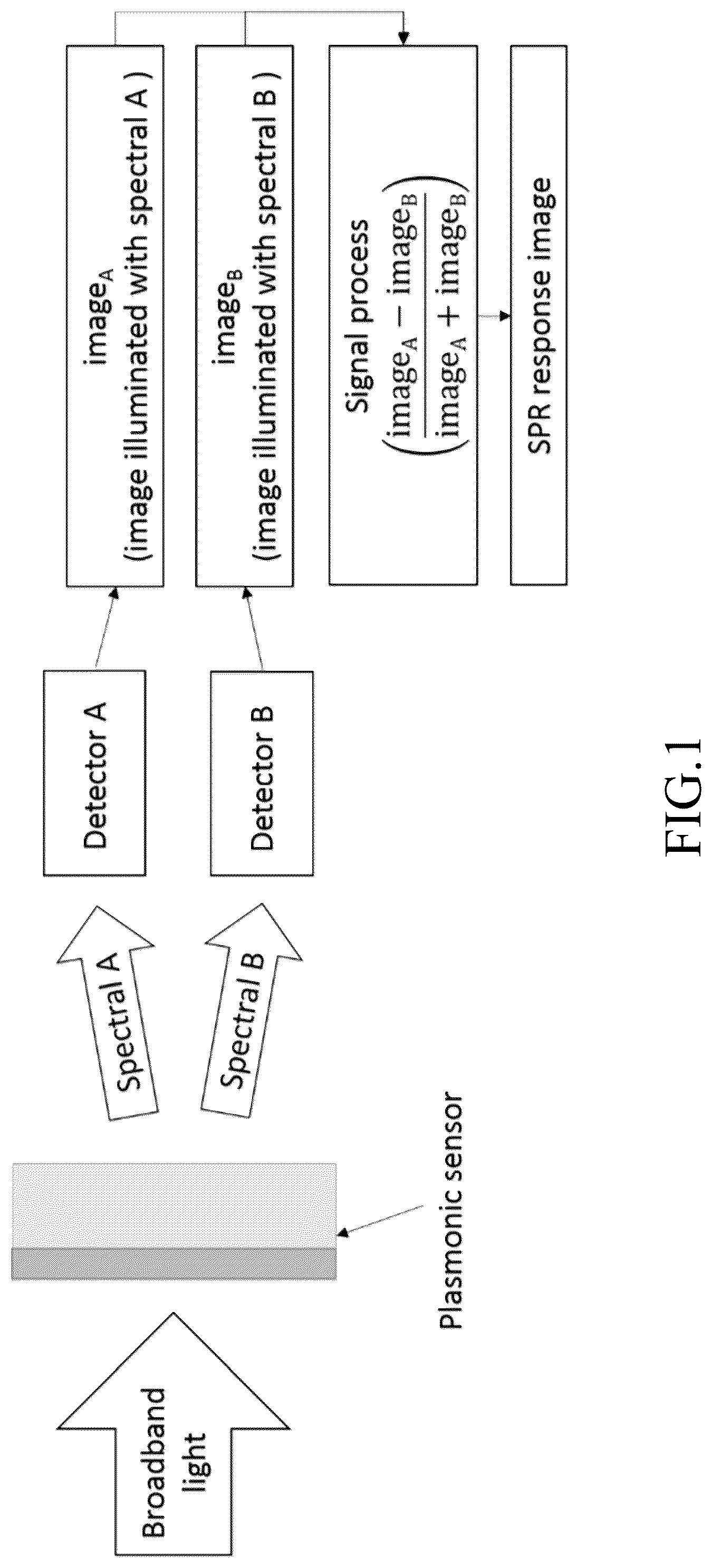 Patent US12099009 — Method and apparatus for surface plasmon resonance imaging — Figure 1