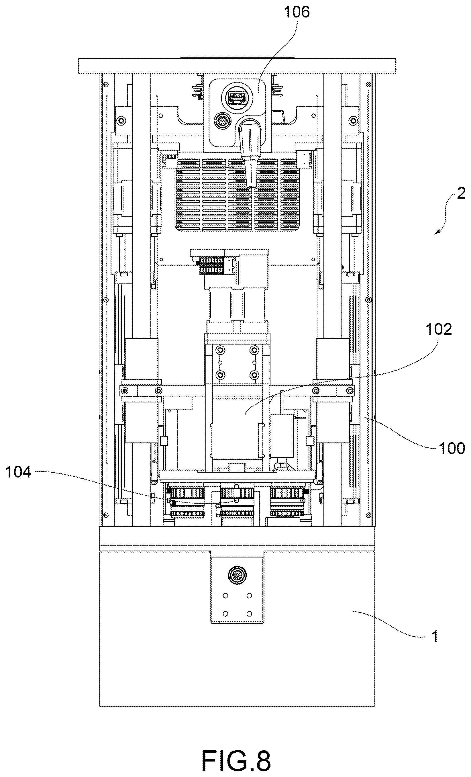 Patent US12099016 Figure 5 – Illuminator for a viewing unit of an optical inspection machine for the quality control of parts