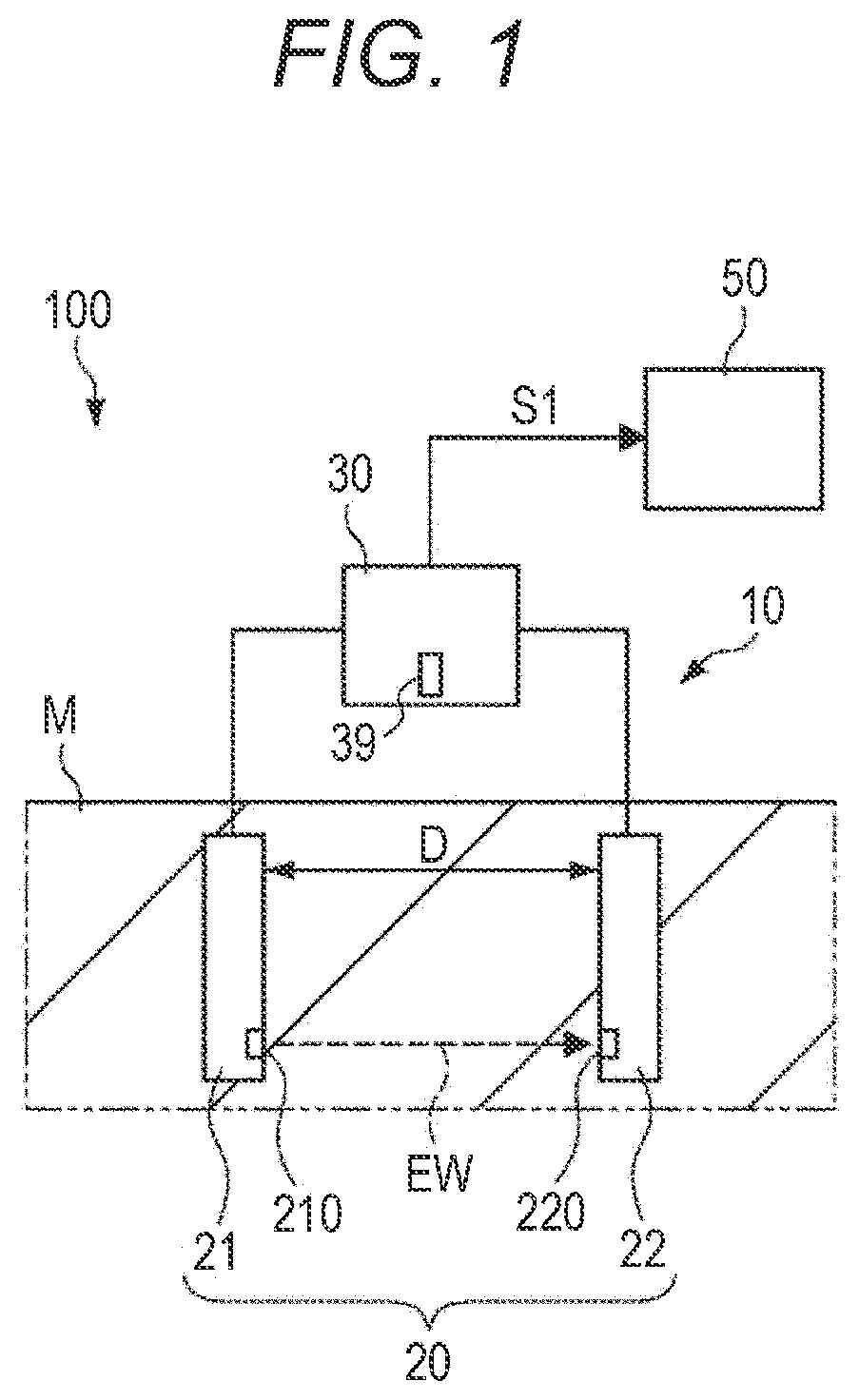 Patent US12099020 Figure 1 – Detection device and detection method
