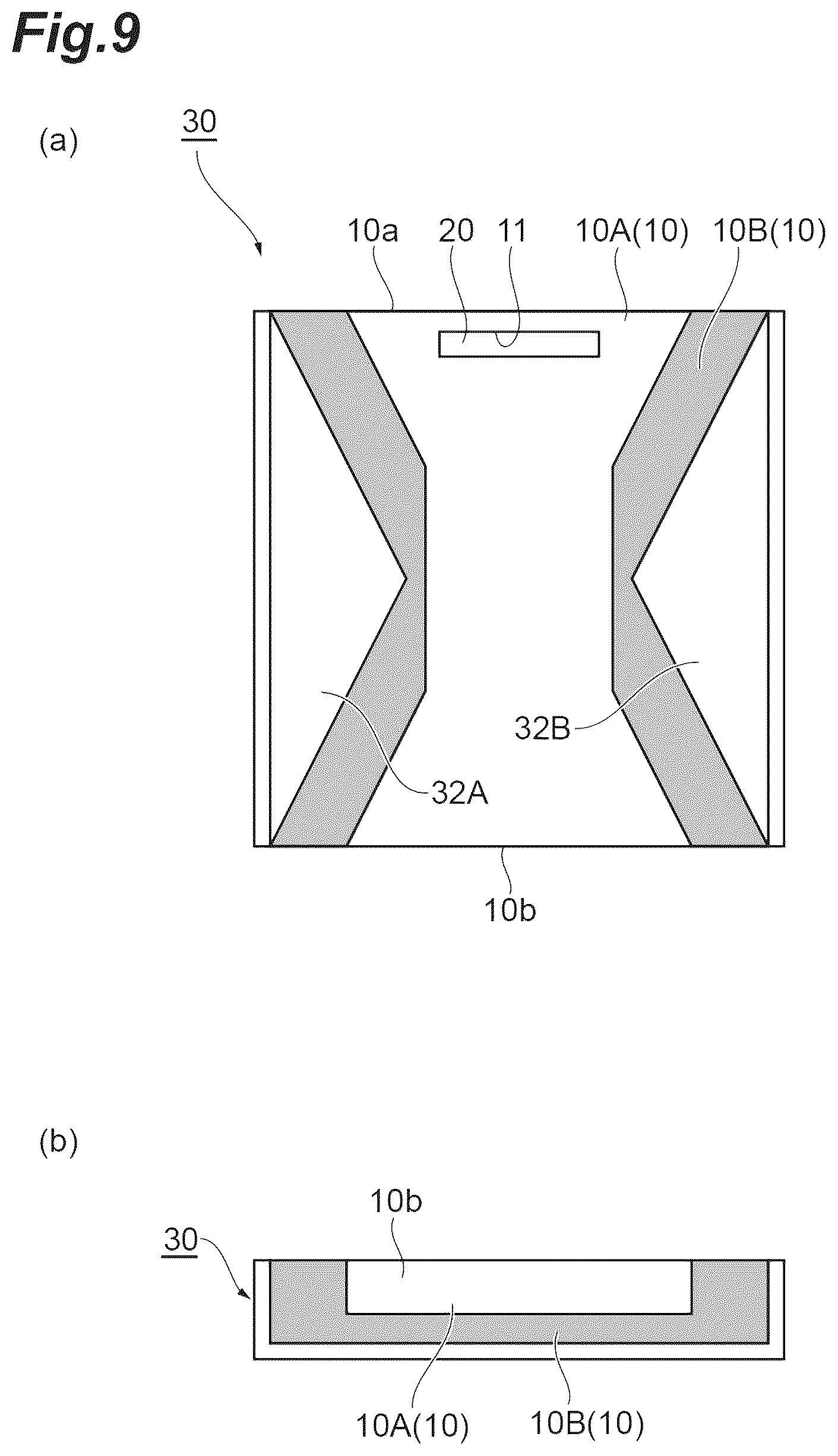 Patent US12099031 Figure 9 – Electrophoresis method, electrophoresis system, and container vessel for electrophoresis