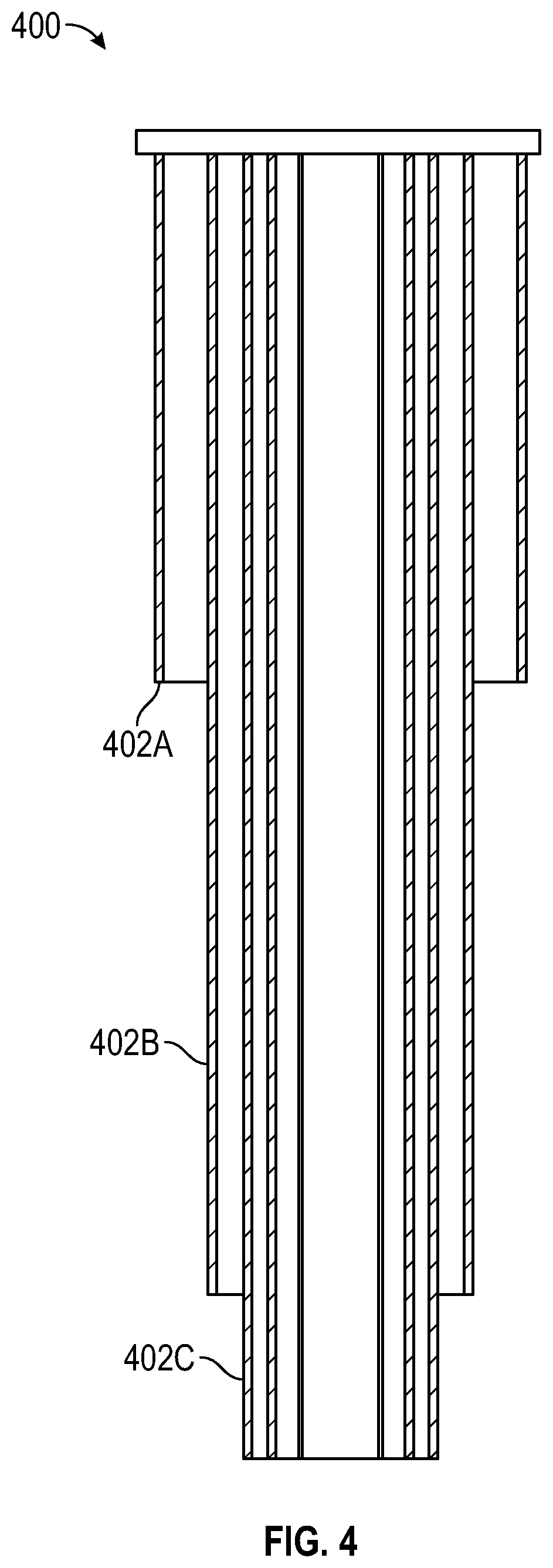 Patent US12099035 Figure 4 – Reconfigurable downhole pipe inspection tool