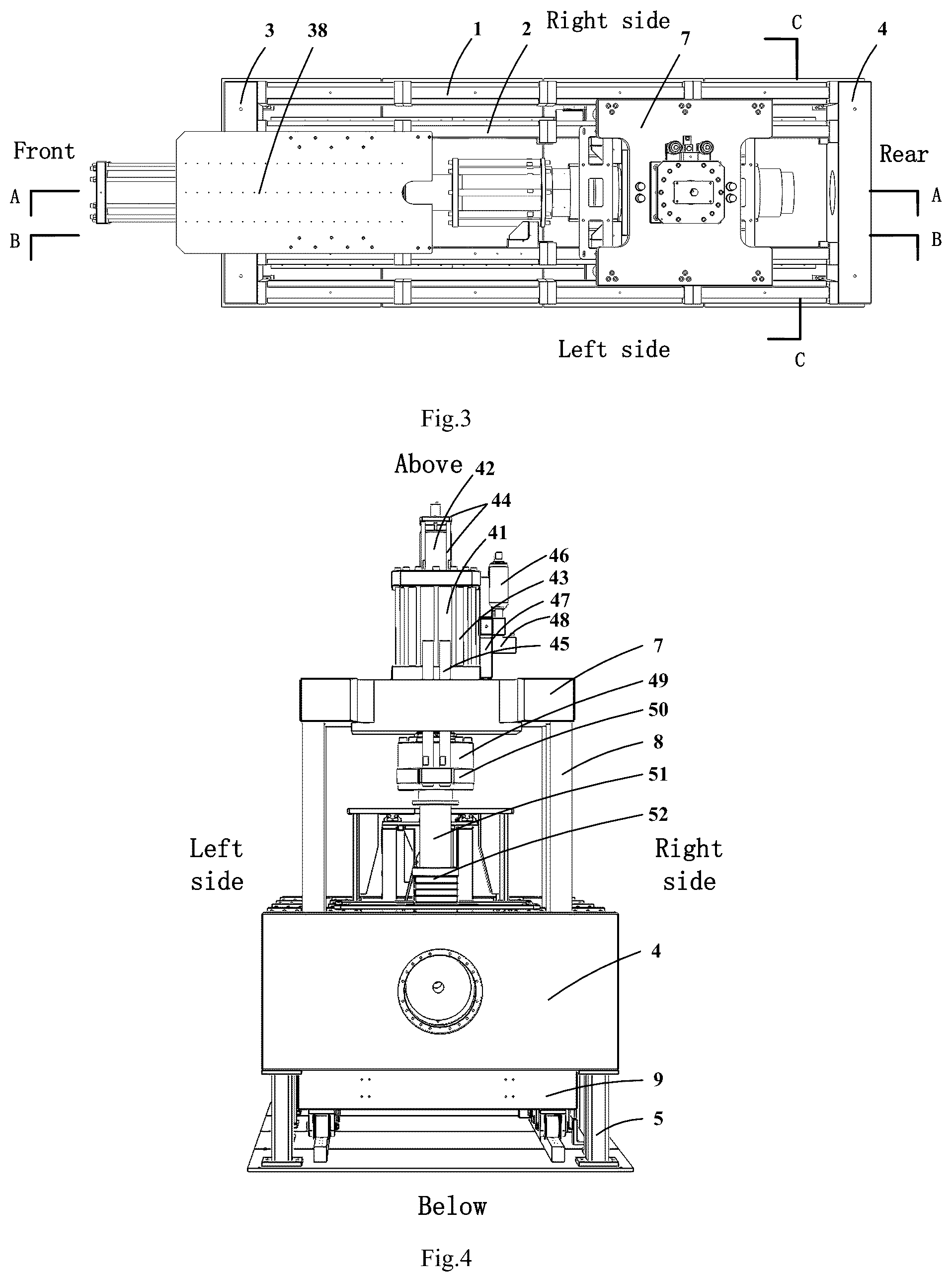 Patent US12099038 Figure 2 – Test system and method for anchoring performance of full-size rock mass anchor bolt under combined load
