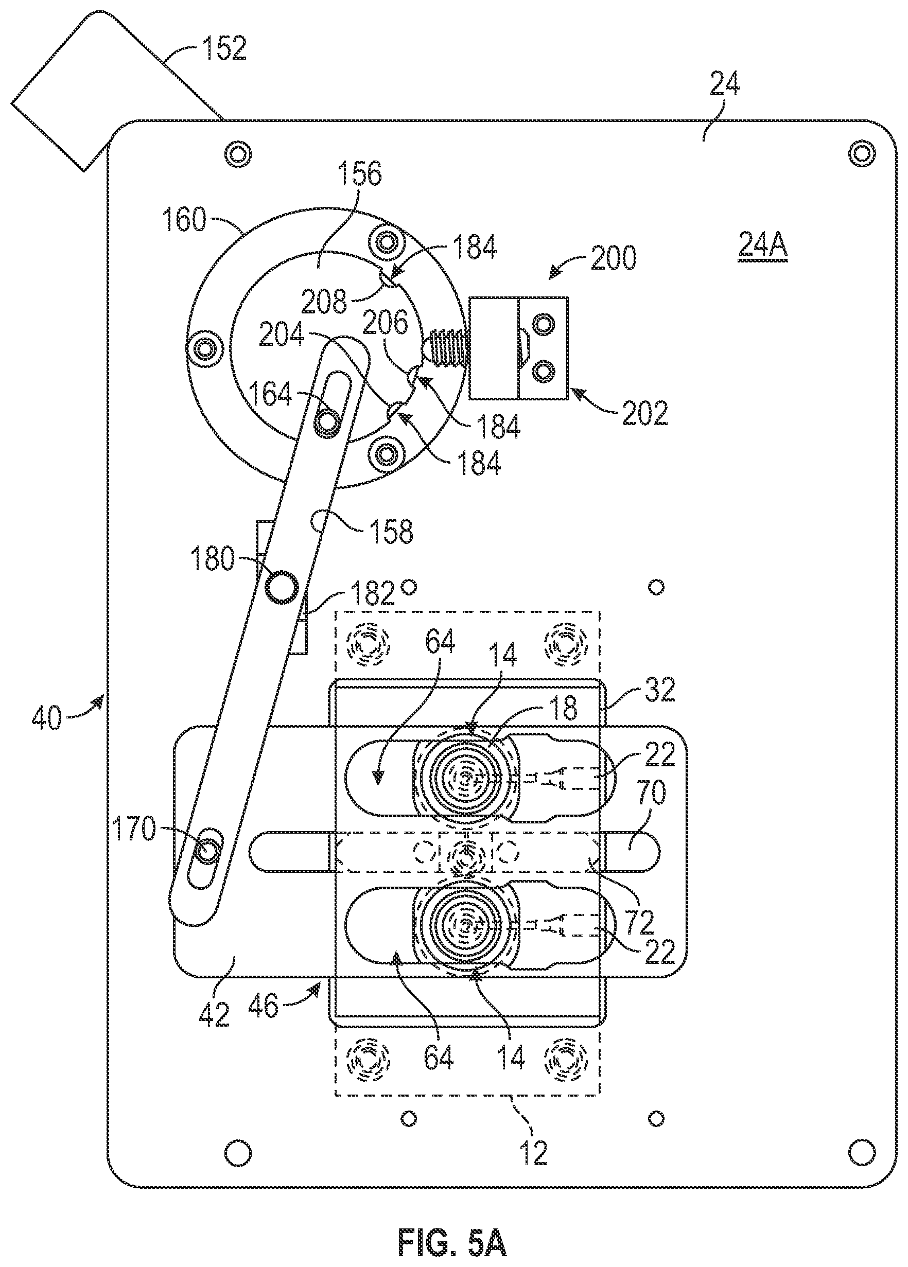 Patent US12099071 Figure 8 – Locking assembly for a measurement system