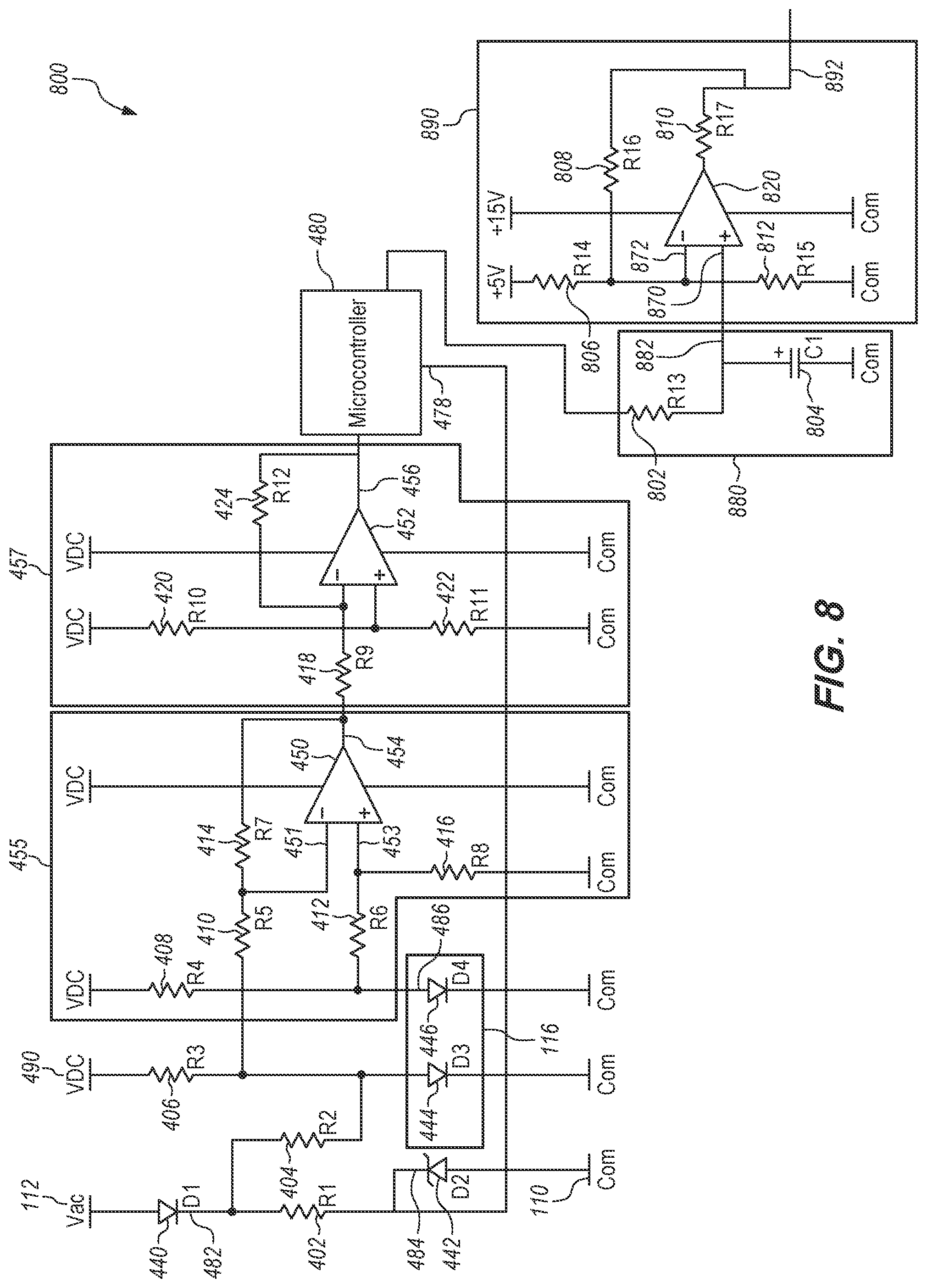 Patent US12099074 Figure 8 – Electronic proof of air flow switch