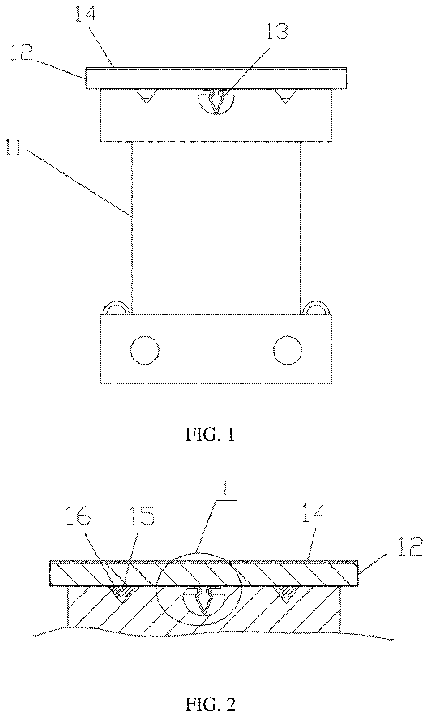 Patent US12099076 Figure 1 – Sample fixation mechanism for test with nano-probe, apparatus for test and sample test method