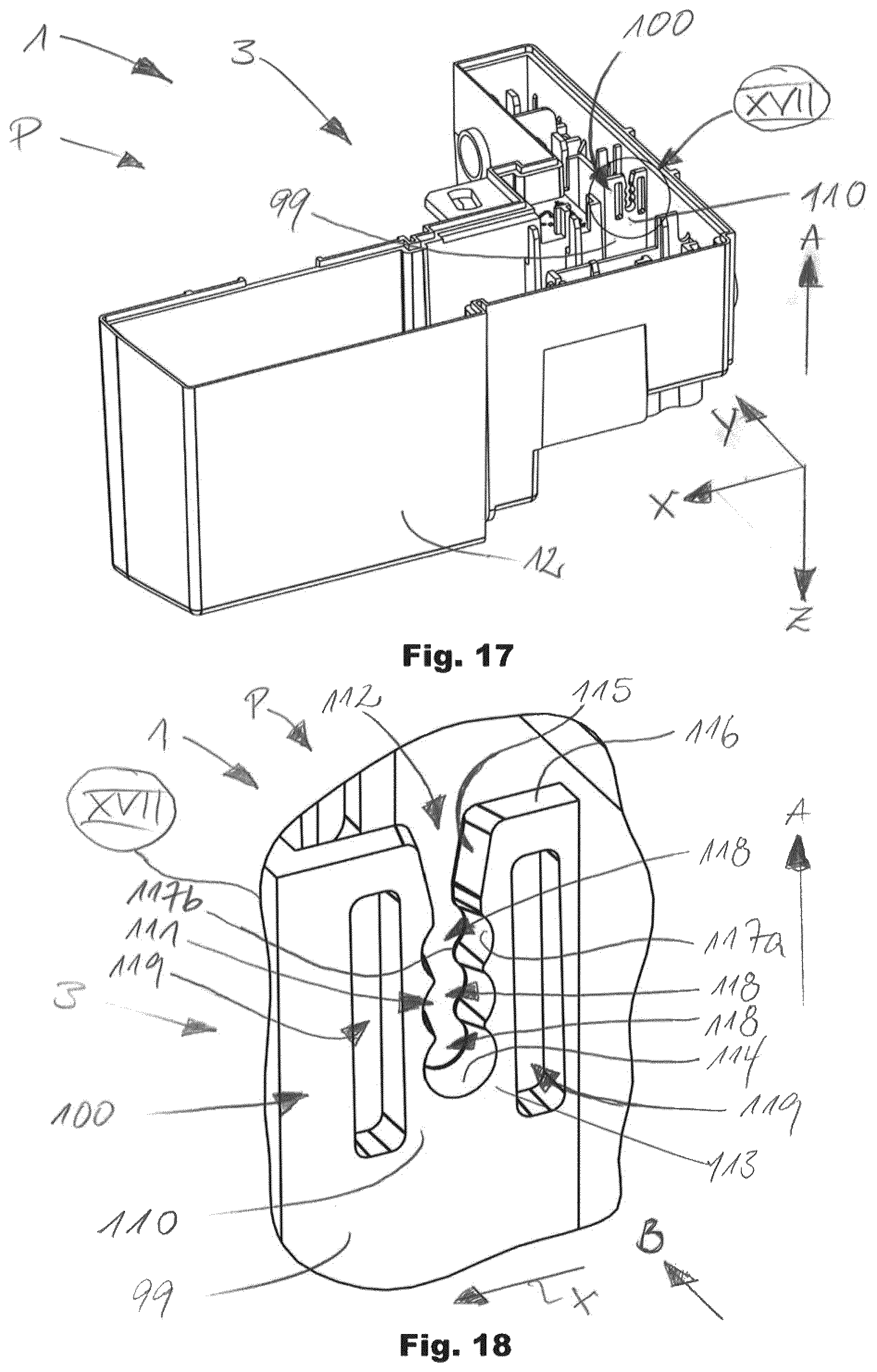 Patent US12099080 Figure 9 – Ingress protection assembly for a utility meter and meter arrangement comprising same