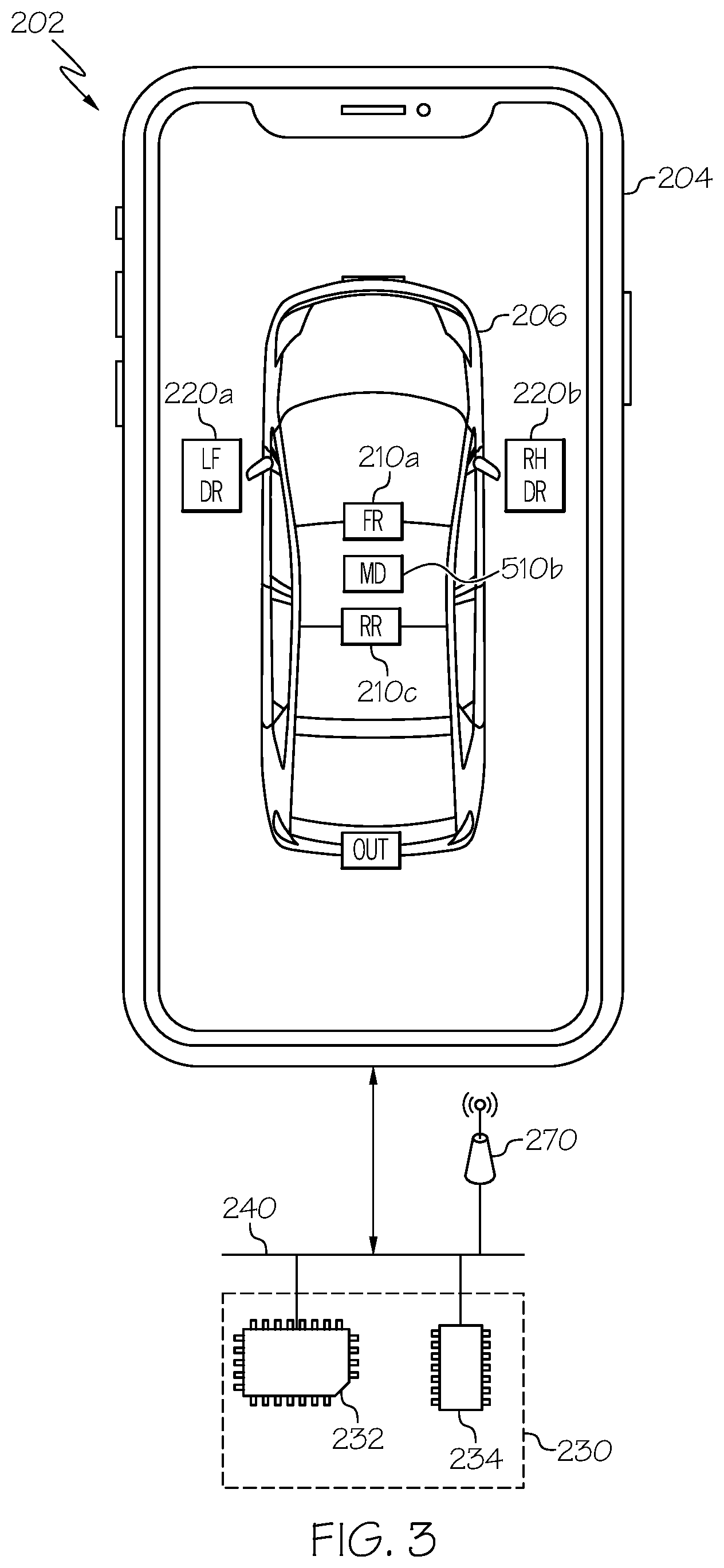 Patent US12099082 Figure 3 – Systems and methods for conducting vehicle oscillator testing