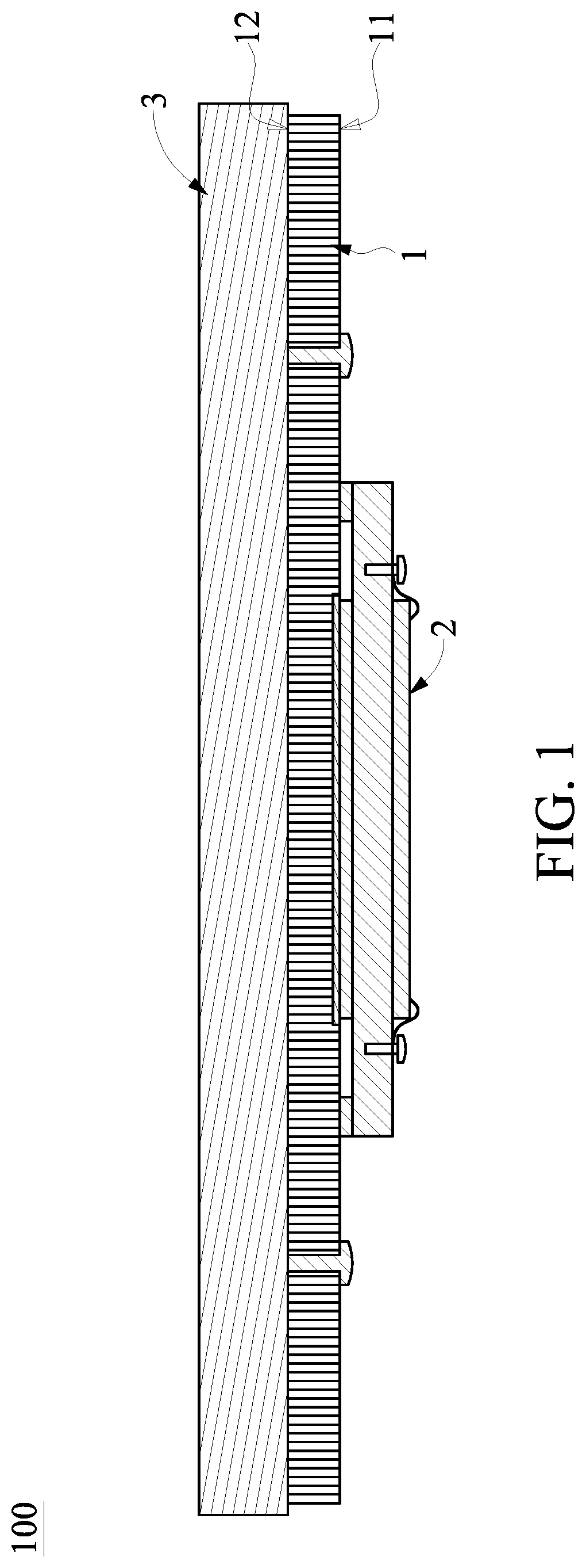 Patent US12099083 Figure 1 – Detection apparatus and anti-bending device thereof
