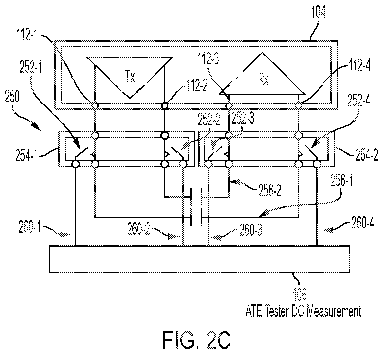 Patent US12099085 Figure 3 – Apparatuses and methods for testing semiconductor circuitry using microelectromechanical systems switches