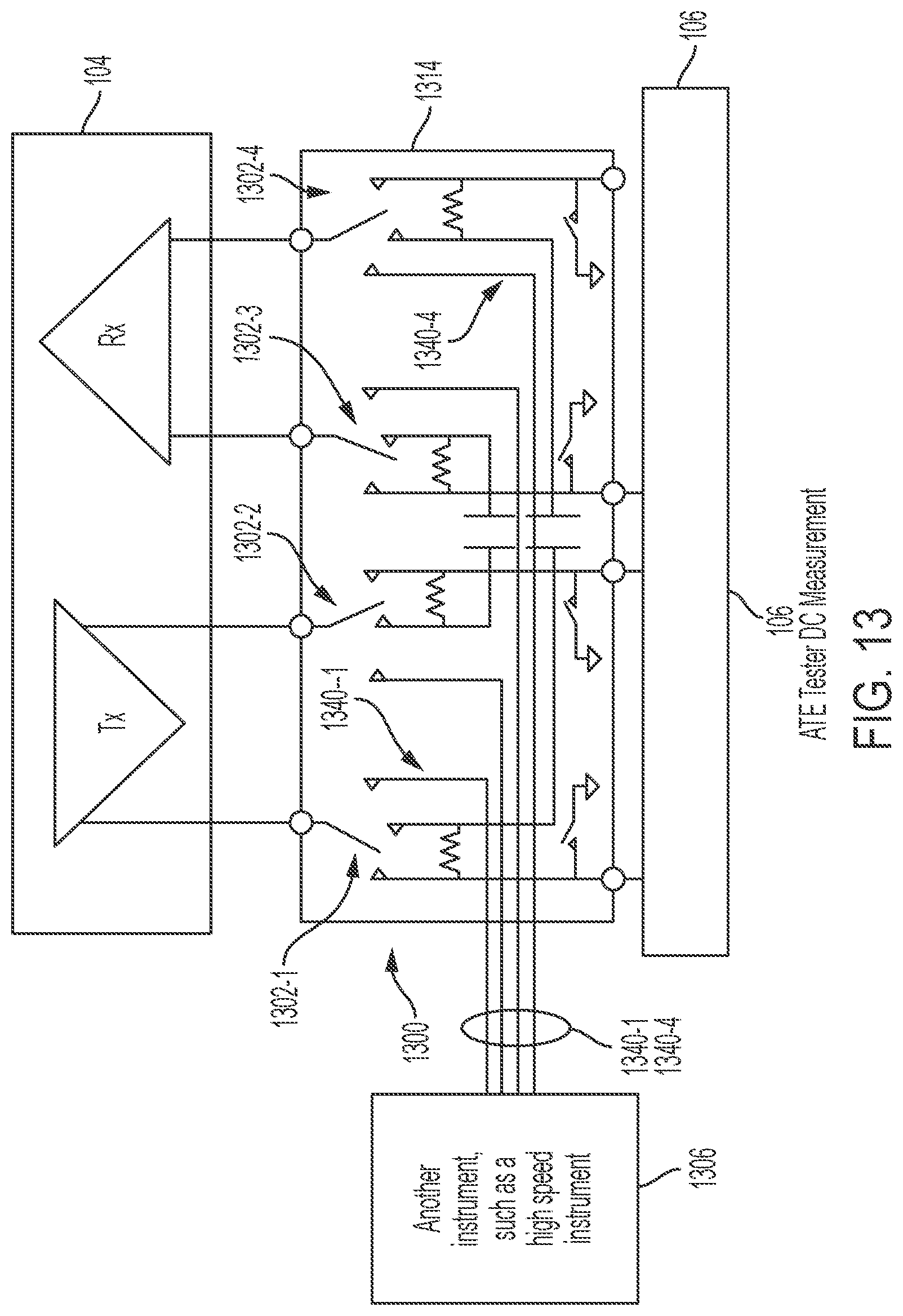 Patent US12099085 Figure 16 – Apparatuses and methods for testing semiconductor circuitry using microelectromechanical systems switches