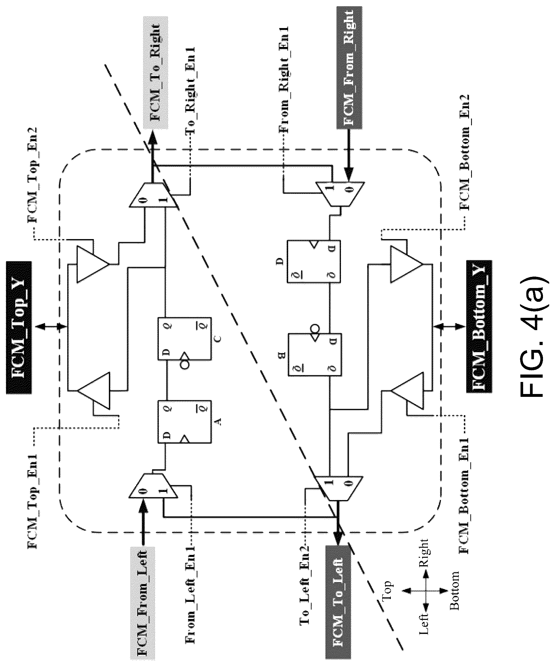 Patent US12099086 Figure 4 – FCM based chiplet test circuit