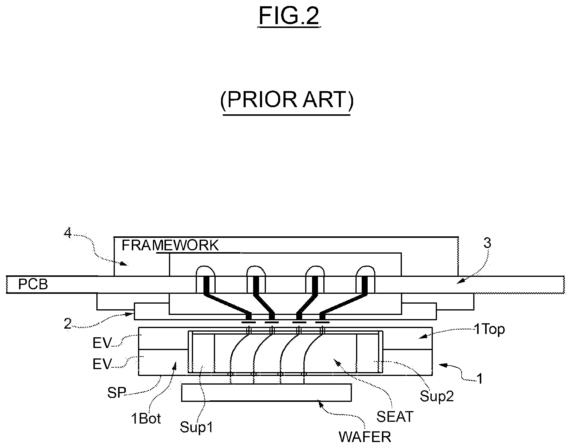 Patent US12099087 Figure 2 – Probe-holder support and corresponding probes with facilitated mounting