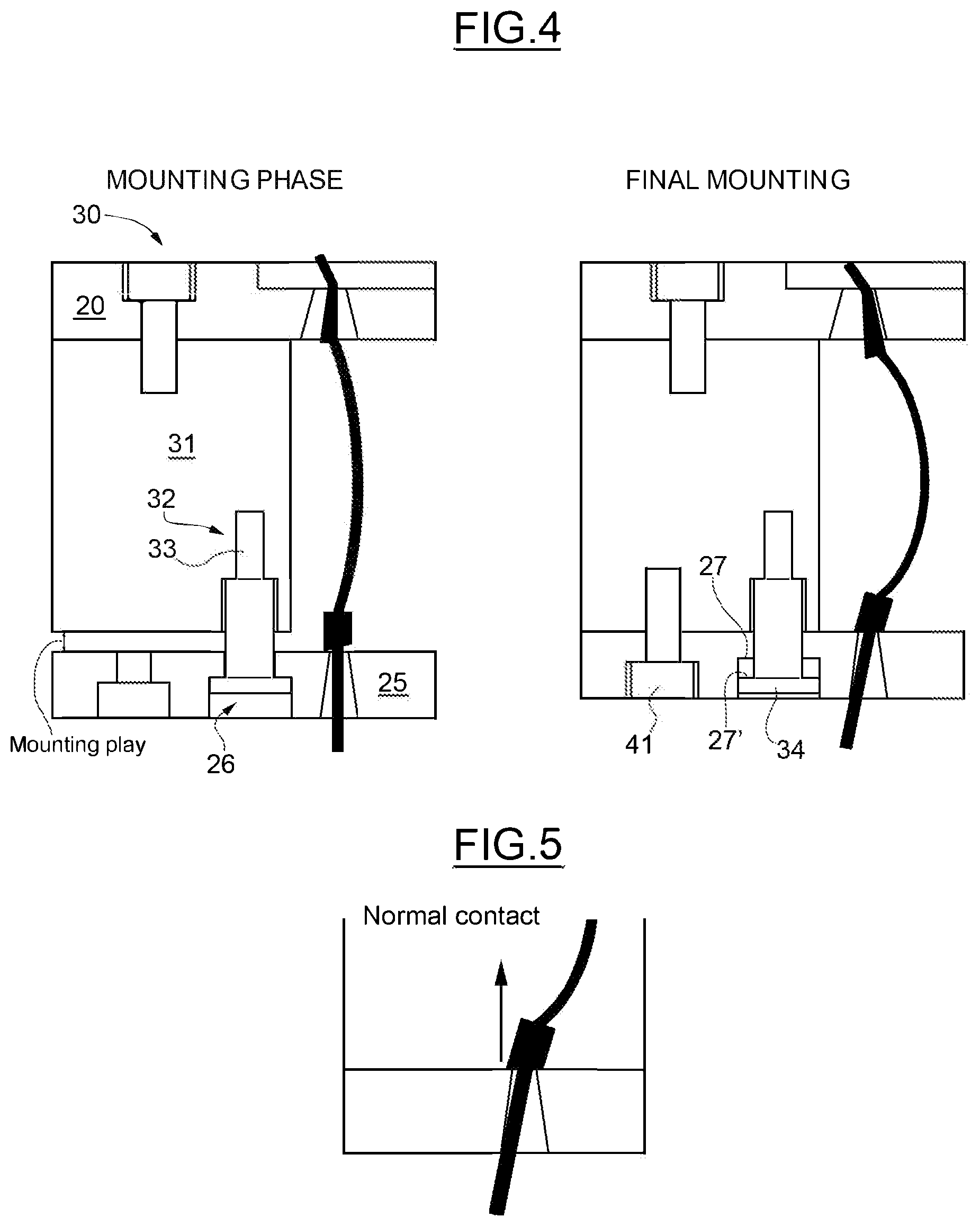 Patent US12099087 Figure 4 – Probe-holder support and corresponding probes with facilitated mounting