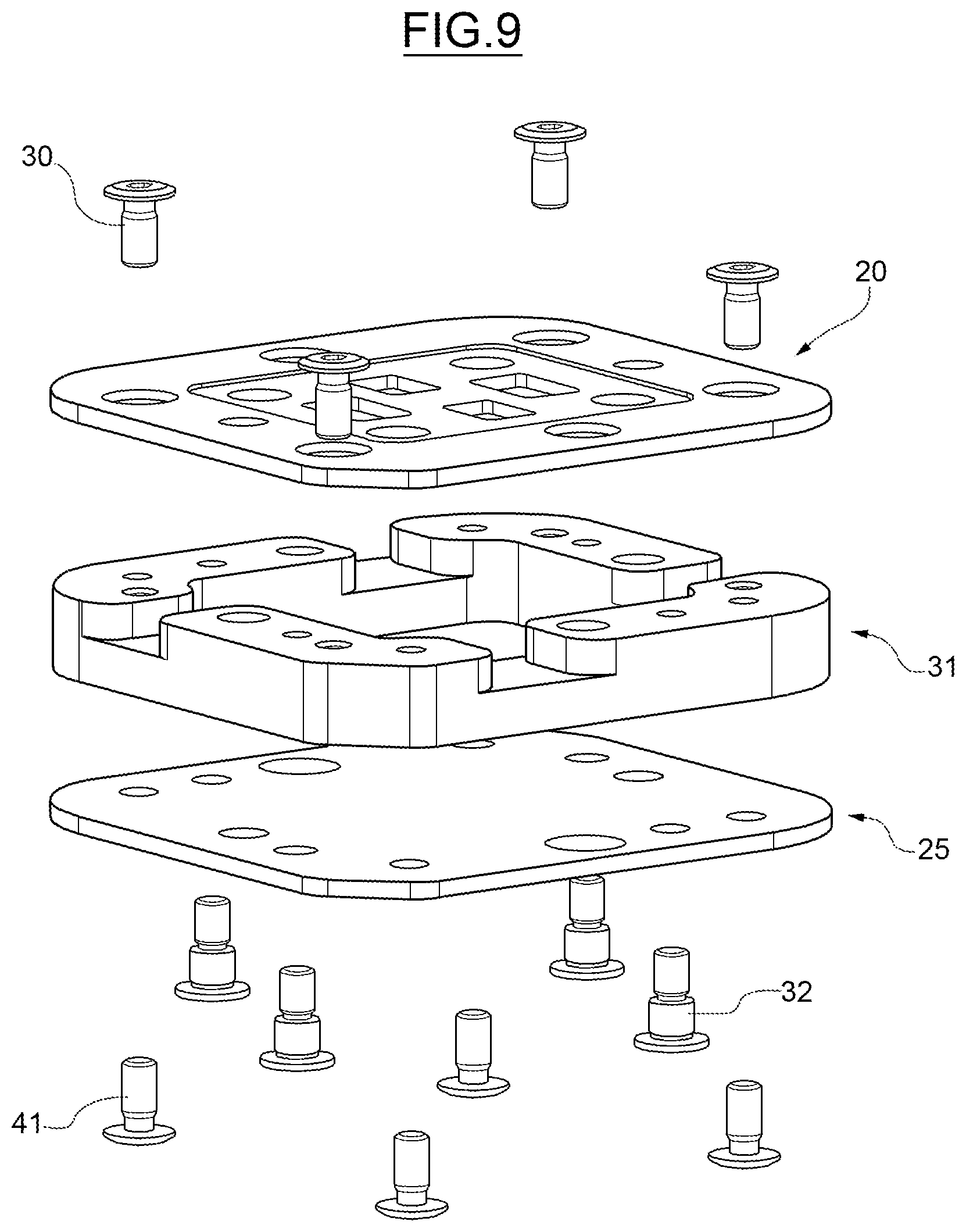 Patent US12099087 Figure 8 – Probe-holder support and corresponding probes with facilitated mounting
