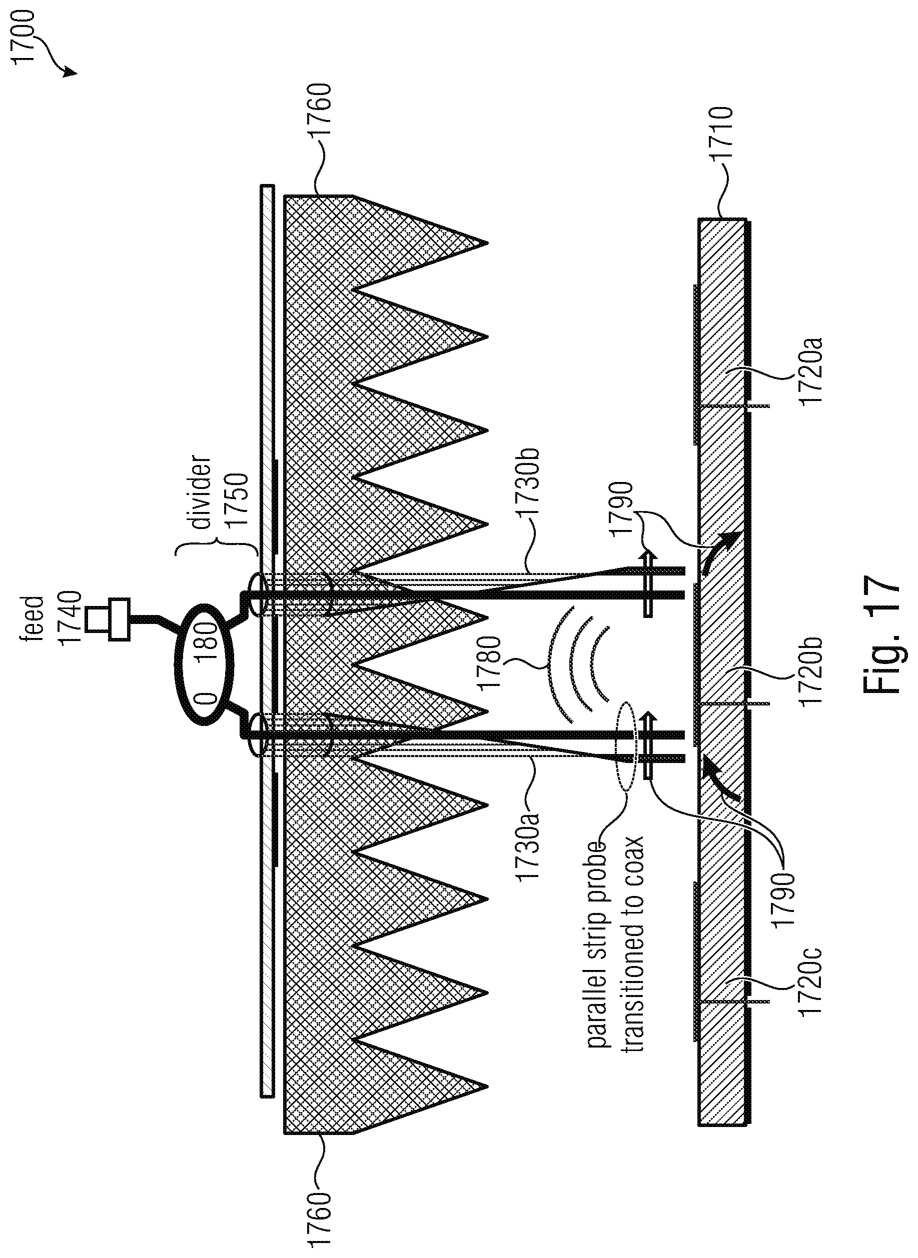 Patent US12099088 Figure 17 – Test equipment for testing a device under test having an antenna