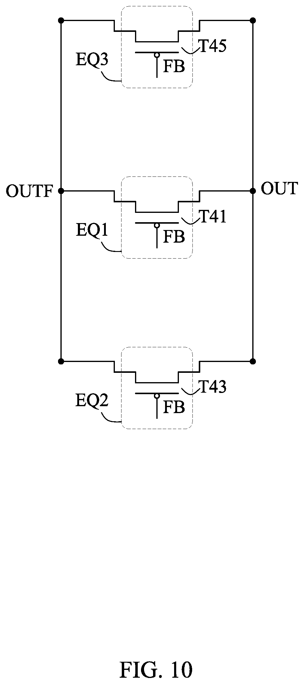 Patent US12099089 Figure 10 – Electronic device and phase detector