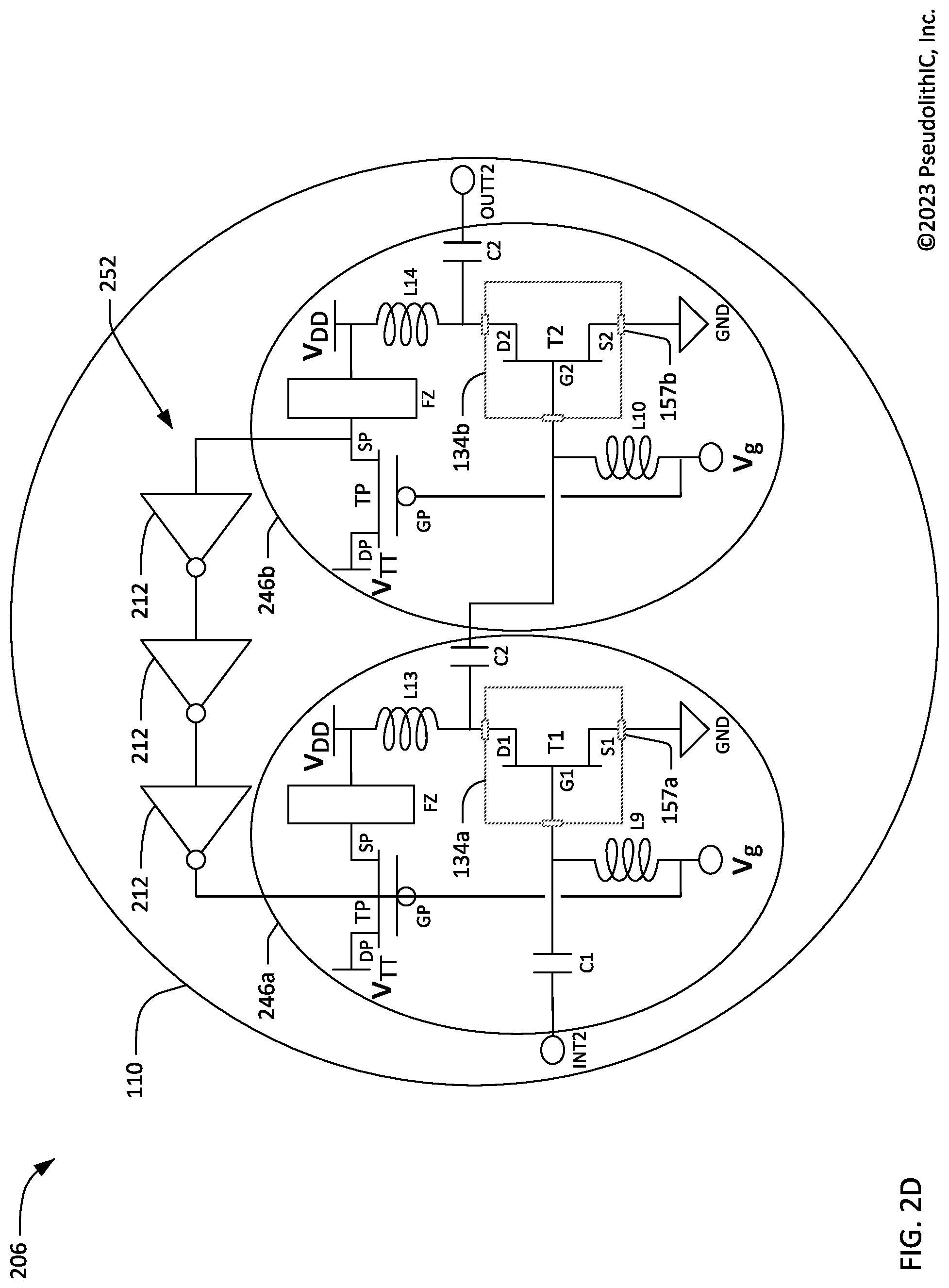 Patent US12099092 Figure 7 – Built in self-test of heterogeneous integrated radio frequency chiplets
