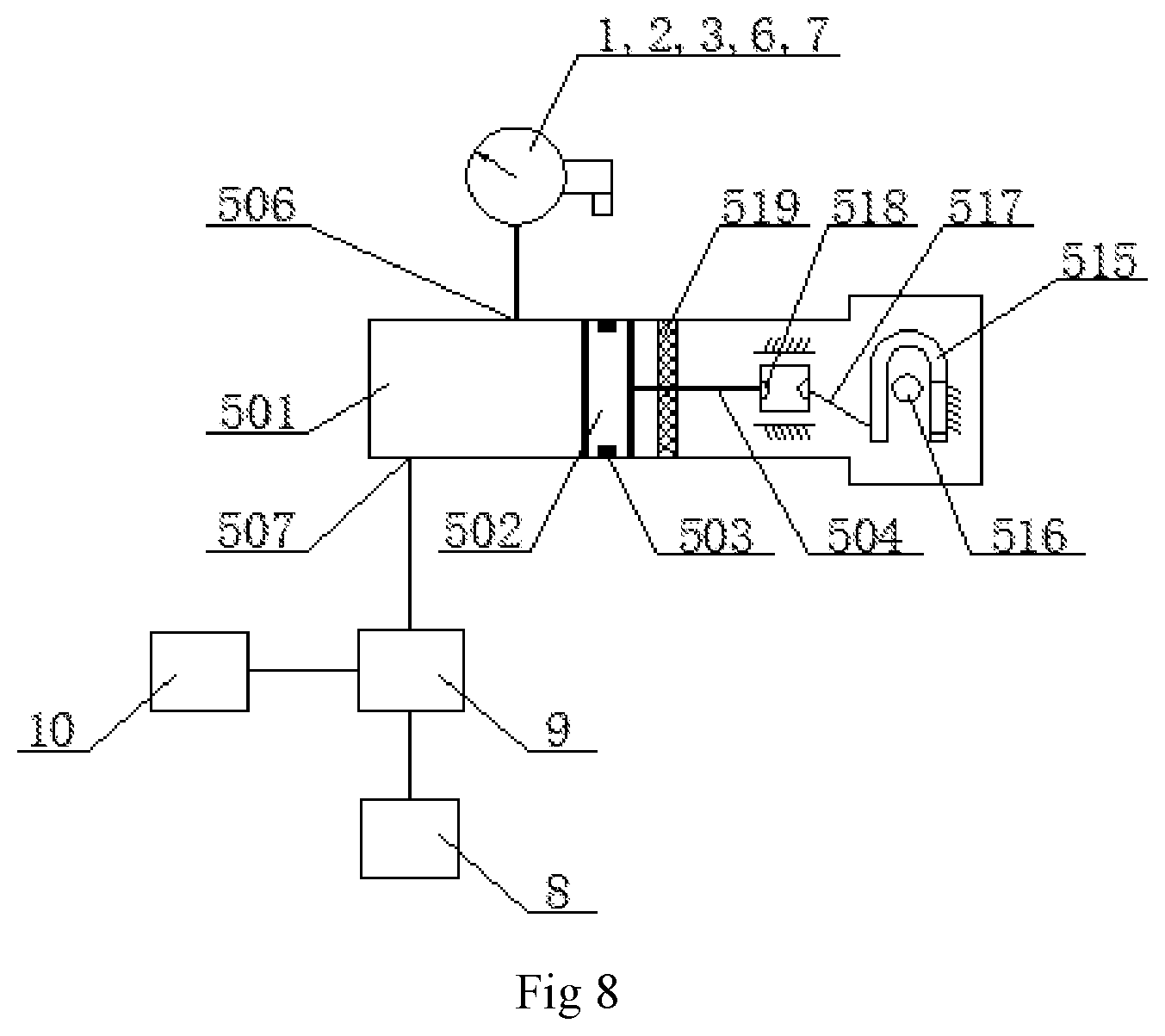 Patent US12099093 Figure 5 – Method for modifying gas density relay, and gas density relay having online self-checking function and checking method therefor