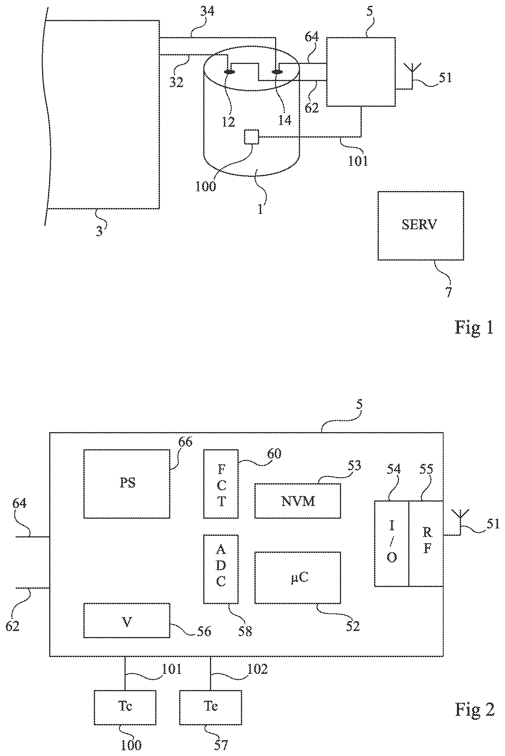 Patent US12099097 Figure 1 – Monitoring aging of a component