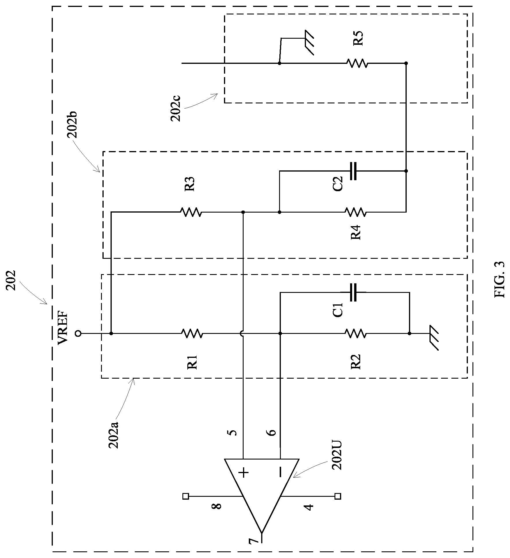 Patent US12099098 Figure 3 – Detection circuit for on-board direct current/direct current (DC/DC) ground wire and on-board device