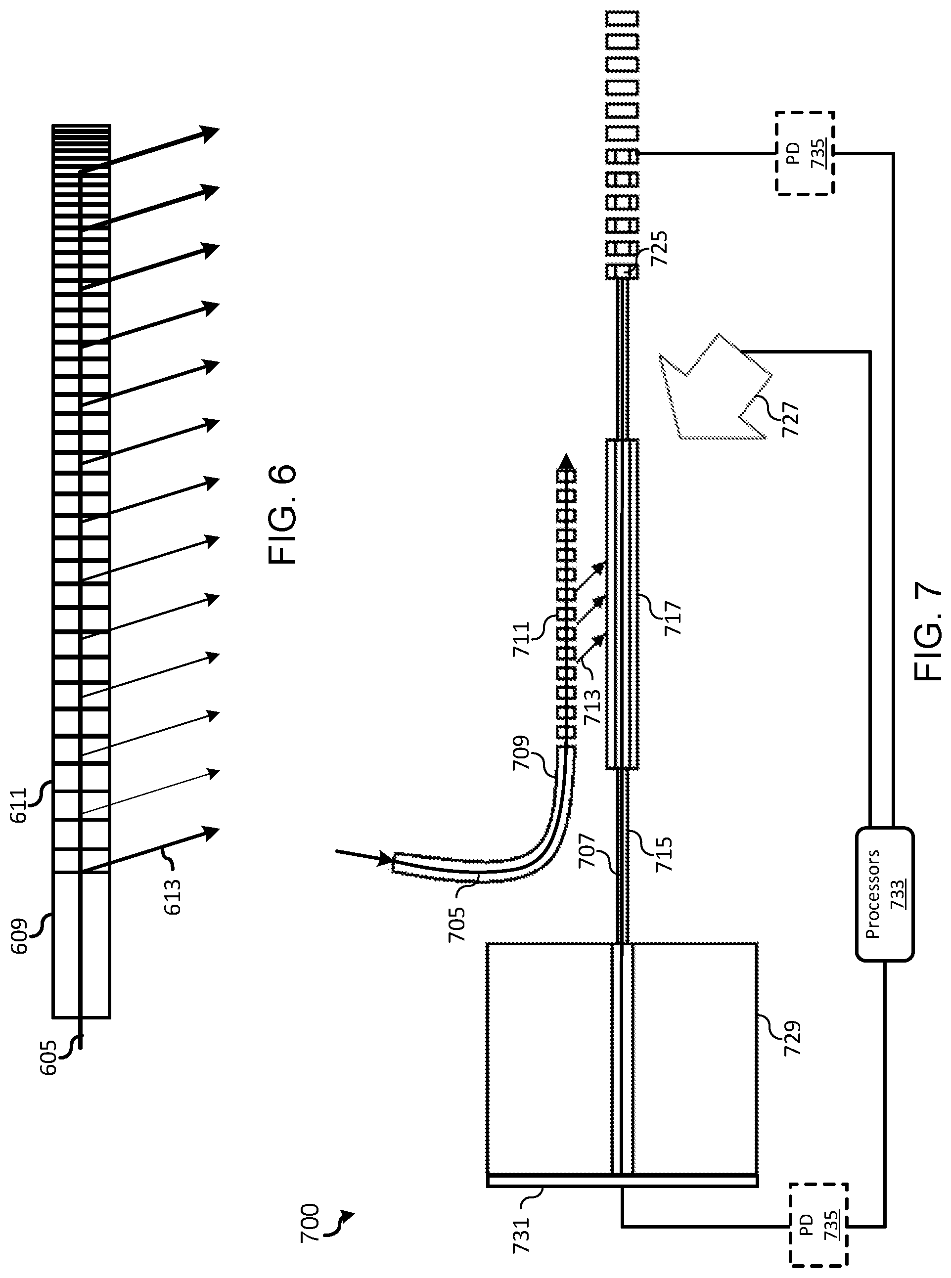 Patent US12099102 Figure 5 – Delivery of pump laser into probe waveguide using optical diffraction