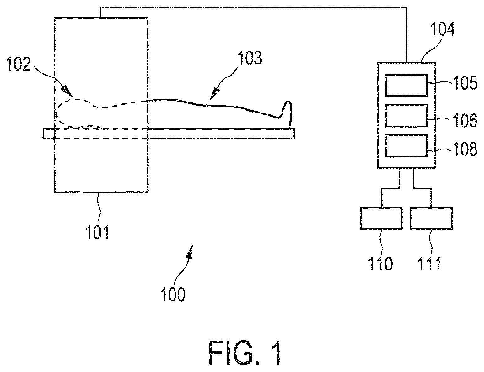 Patent US12099106 Figure 1 – Arterial spin labeling with evaluation of inversion state of magnetization