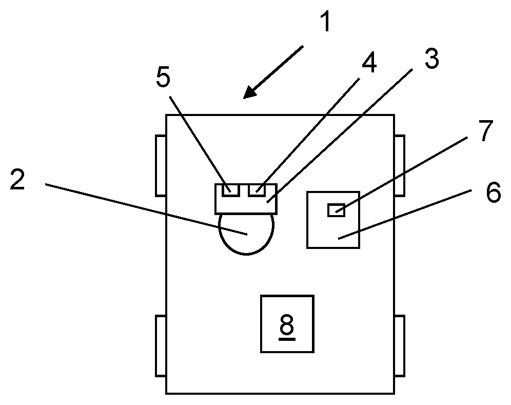 Patent US12099115 Figure 1 – Method for operating electronic data glasses in a motor vehicle, and electronic data glasses