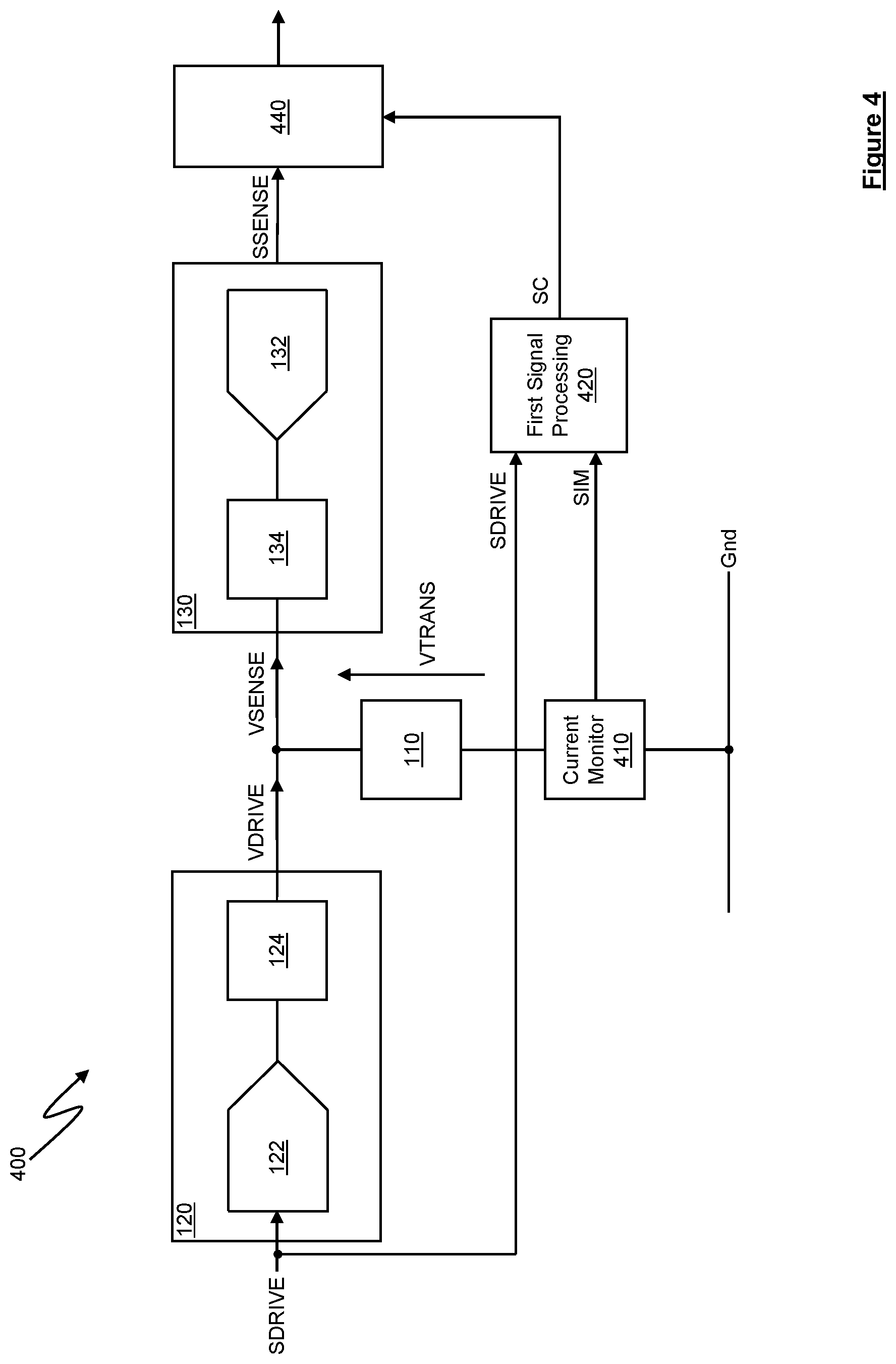 Patent US12099118 Figure 4 – Object detection circuitry