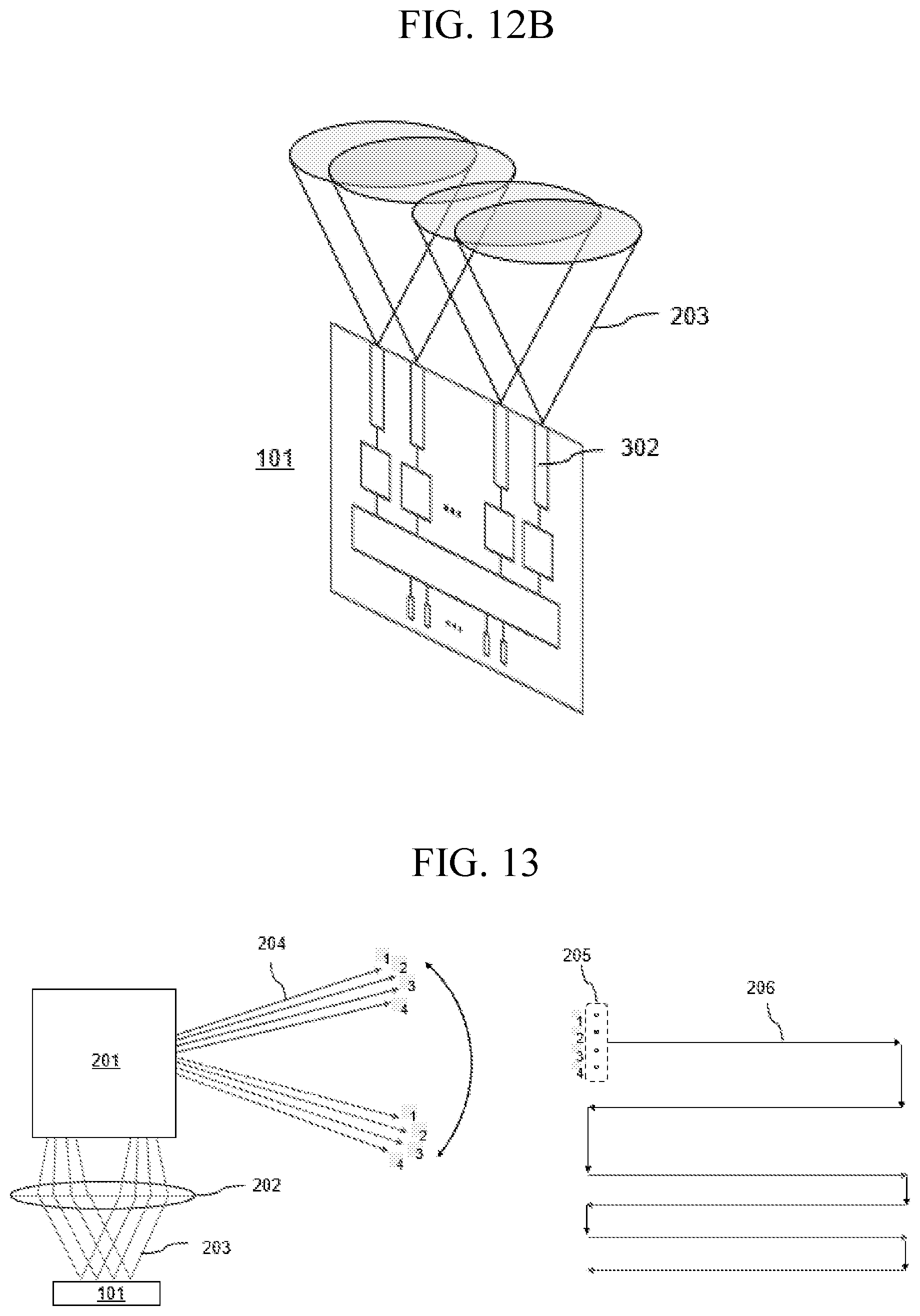 Patent US12099120 Figure 10 – LIDAR system based on complementary modulation of multiple lasers and coherent receiver for simultaneous range and velocity measurement