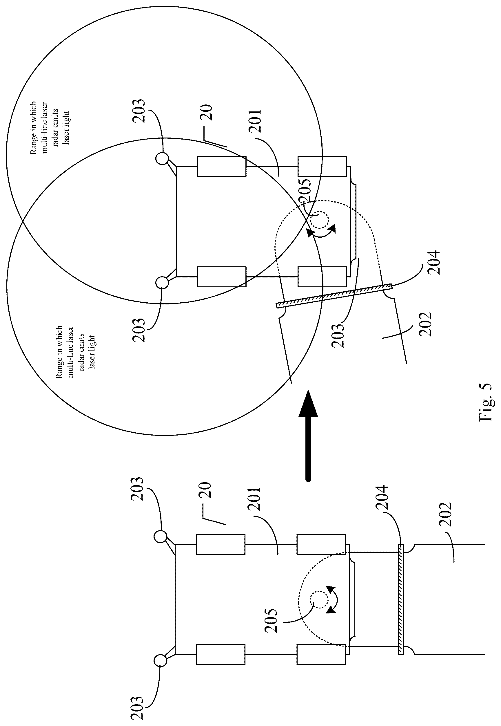 Patent US12099121 Figure 4 – Trailer angle measurement method and device, and vehicle