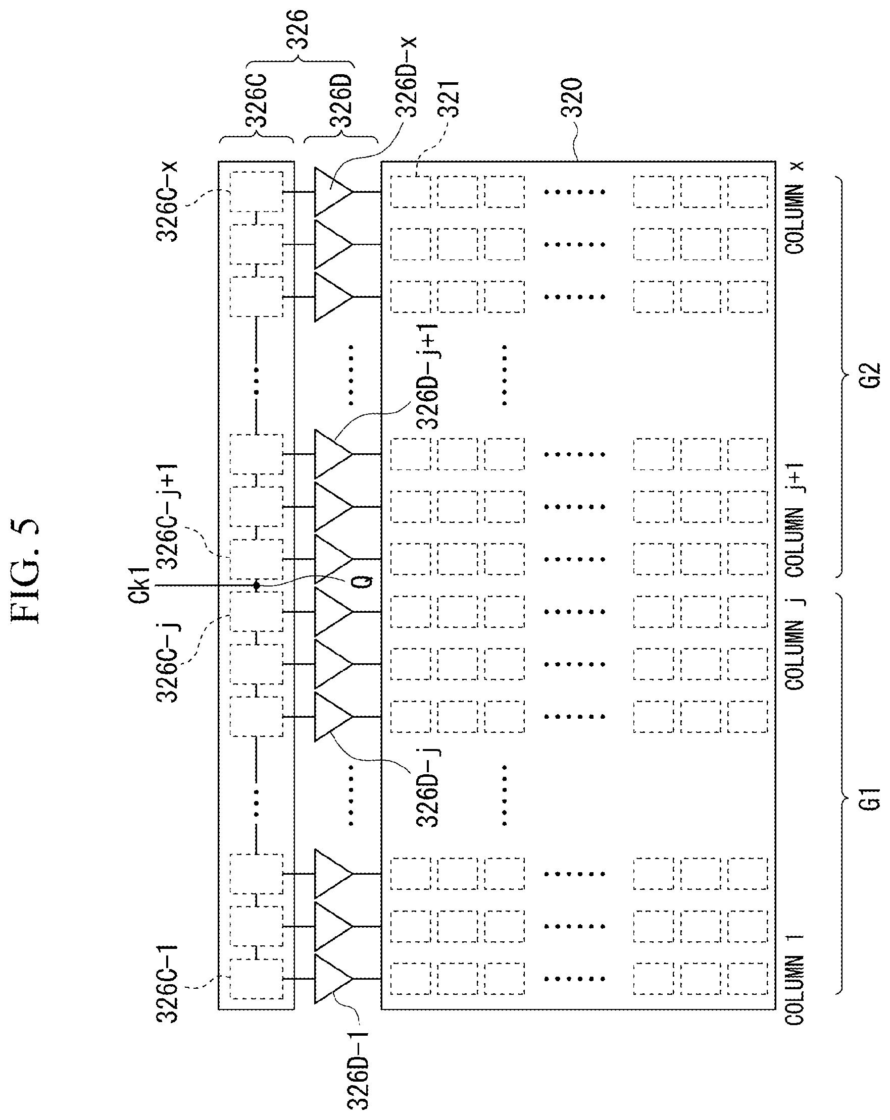 Patent US12099122 Figure 5 – Range image sensor and range image pickup device