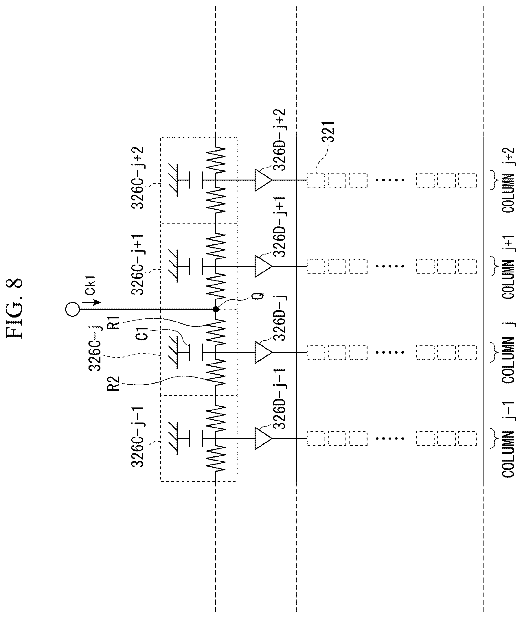 Patent US12099122 Figure 8 – Range image sensor and range image pickup device