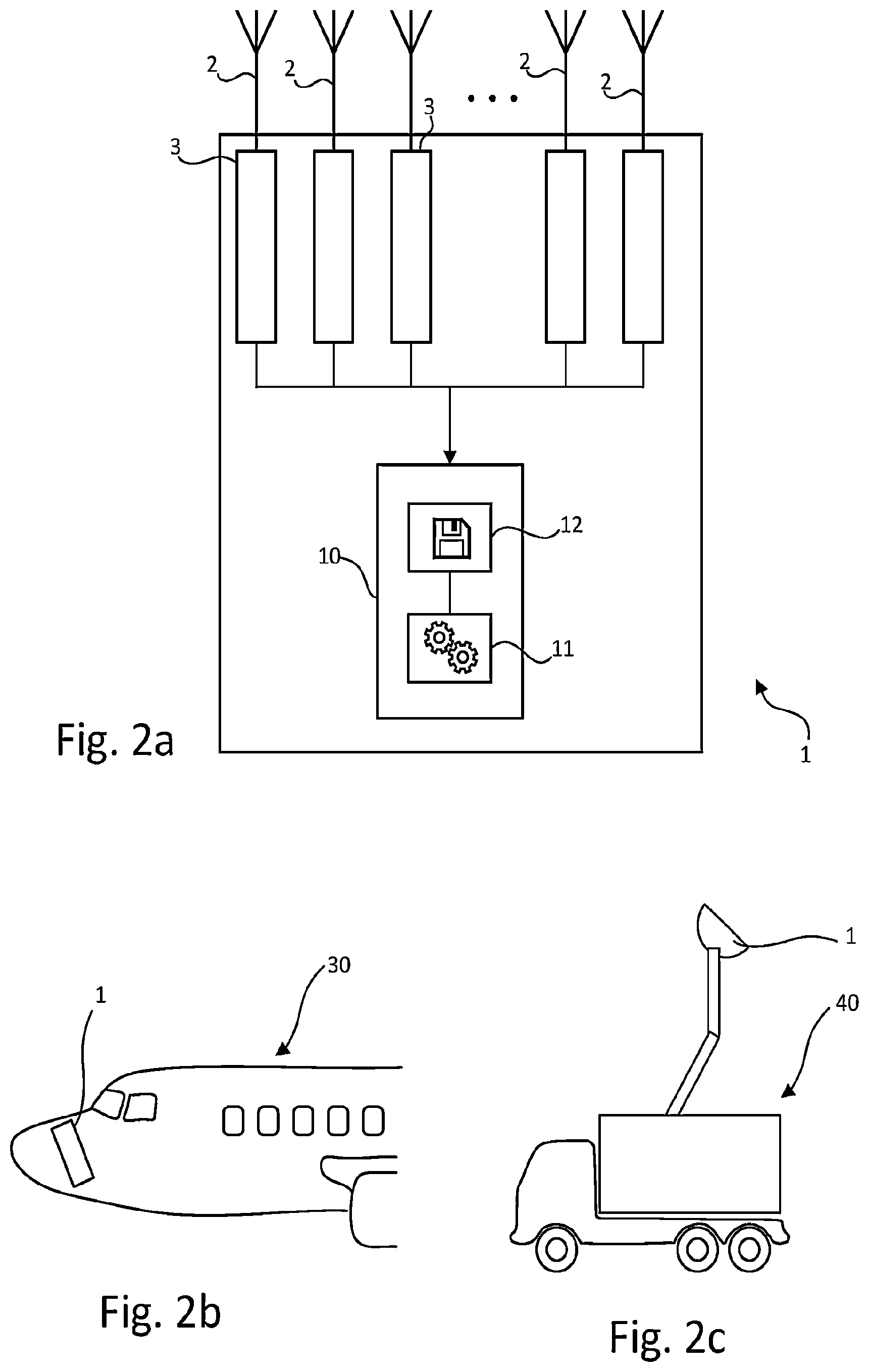 Patent US12099130 Figure 2 – Multi-channel active array system and method for obtaining positional information of an object