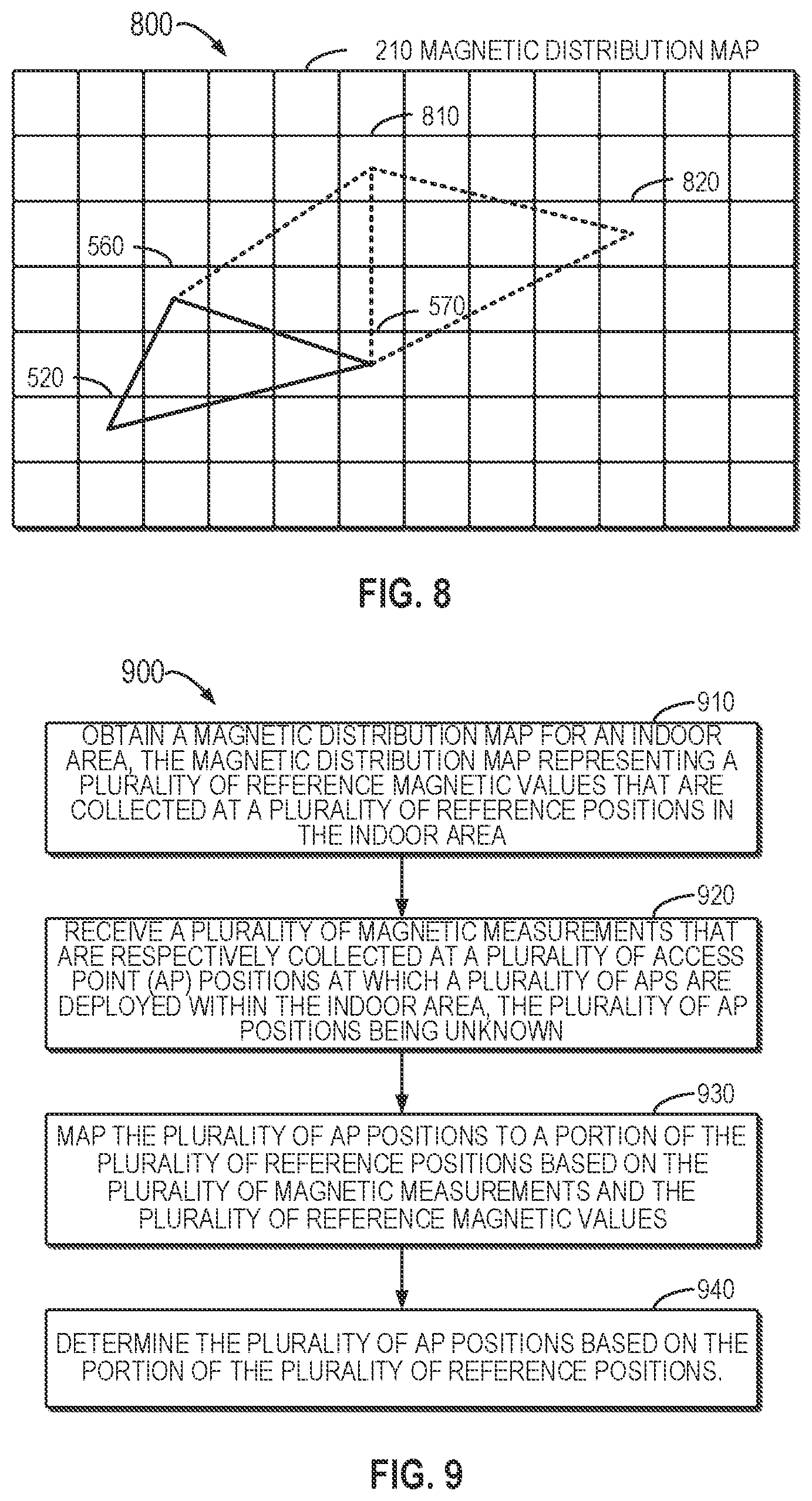 Patent US12099133 Figure 5 – Indoor access point position management